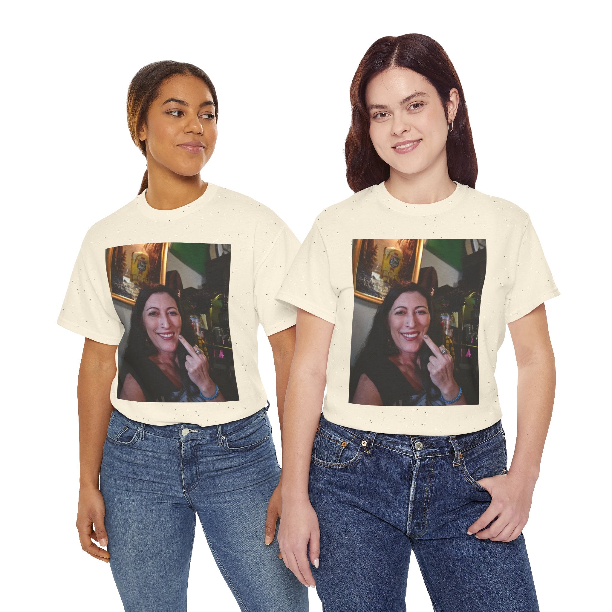 Photo Portrait Tee — Casual Personalized Graphic T‑Shirt