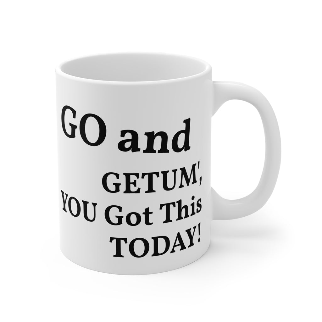 Photo Collage Mug — Personalized Hi! & Go... Your Way 11oz Coffee Cup