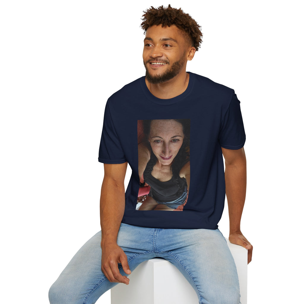 Photo Print T-Shirt — Personalized Selfie Portrait Tee