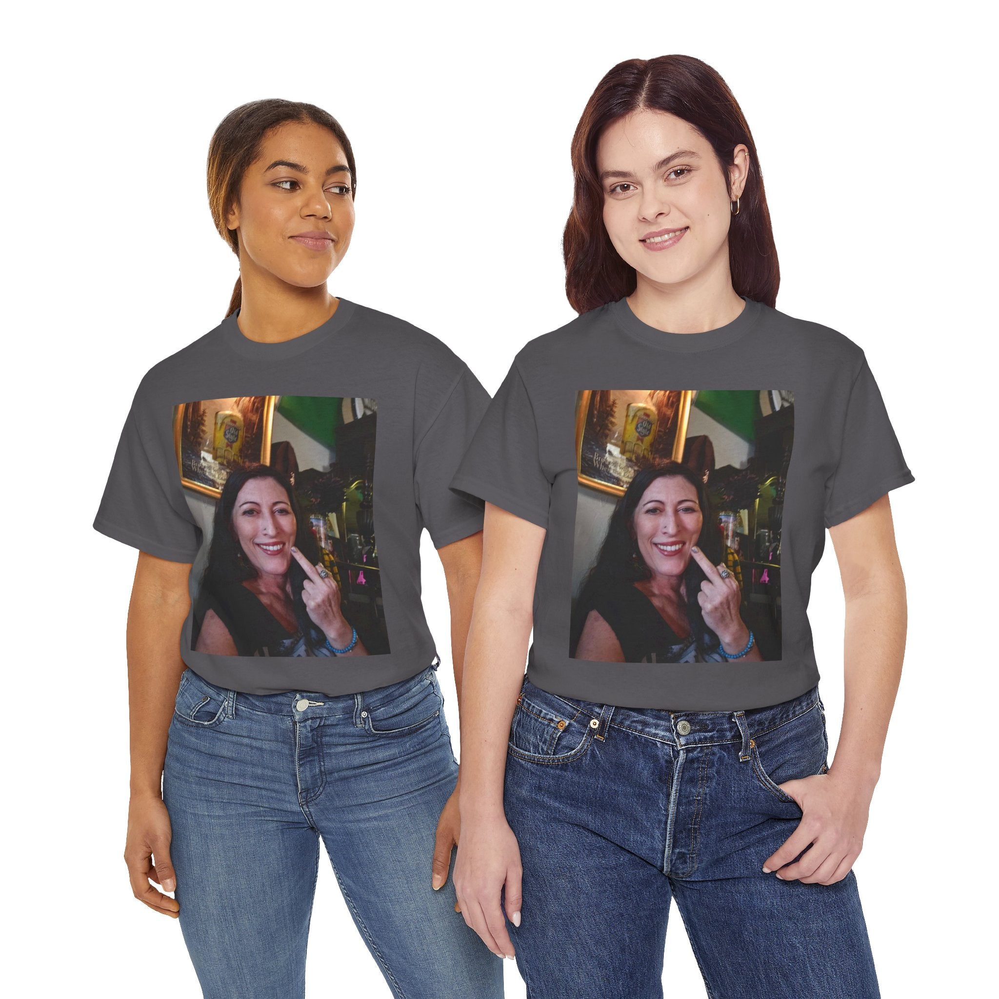 Photo Portrait Tee — Casual Personalized Graphic T‑Shirt