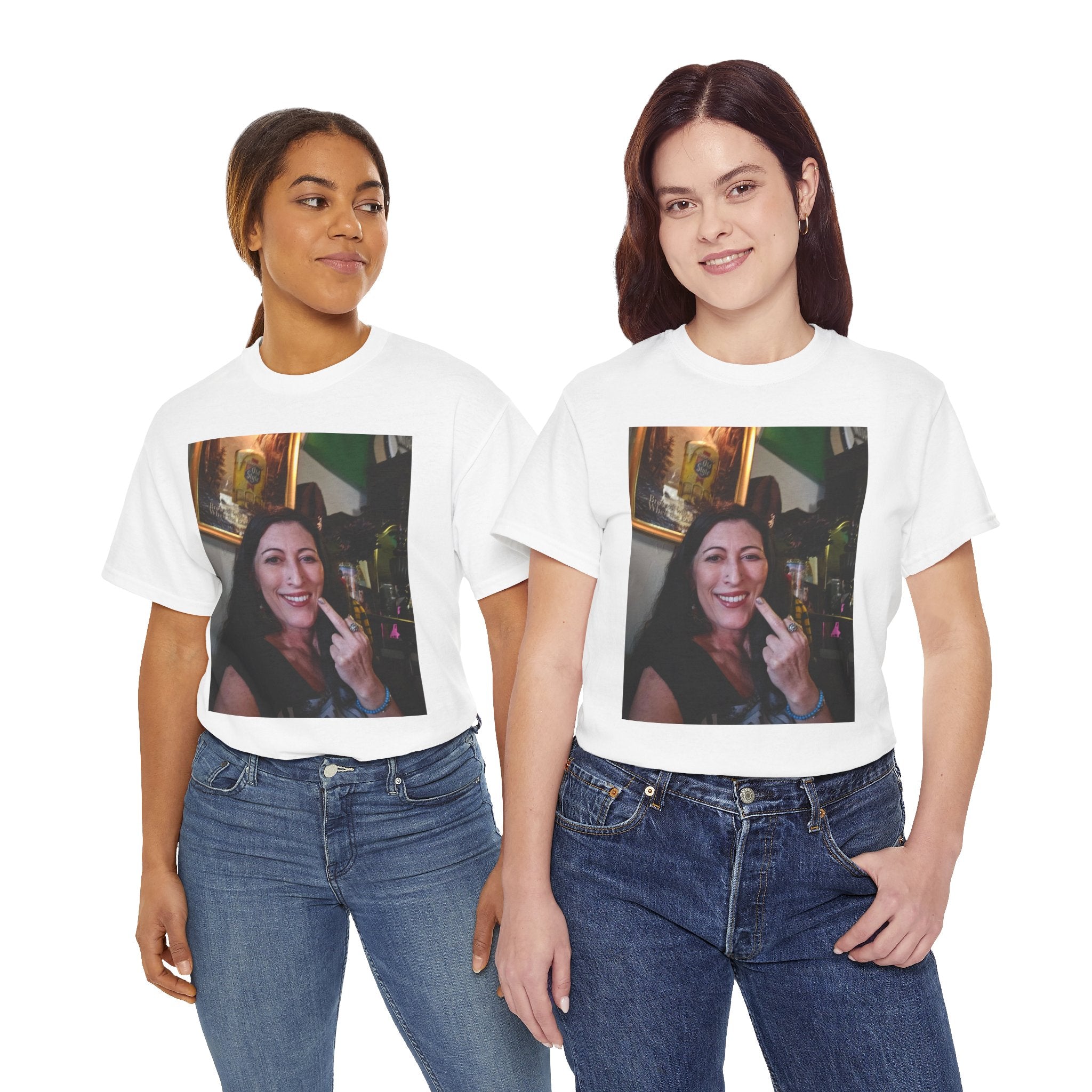 Photo Portrait Tee — Casual Personalized Graphic T‑Shirt