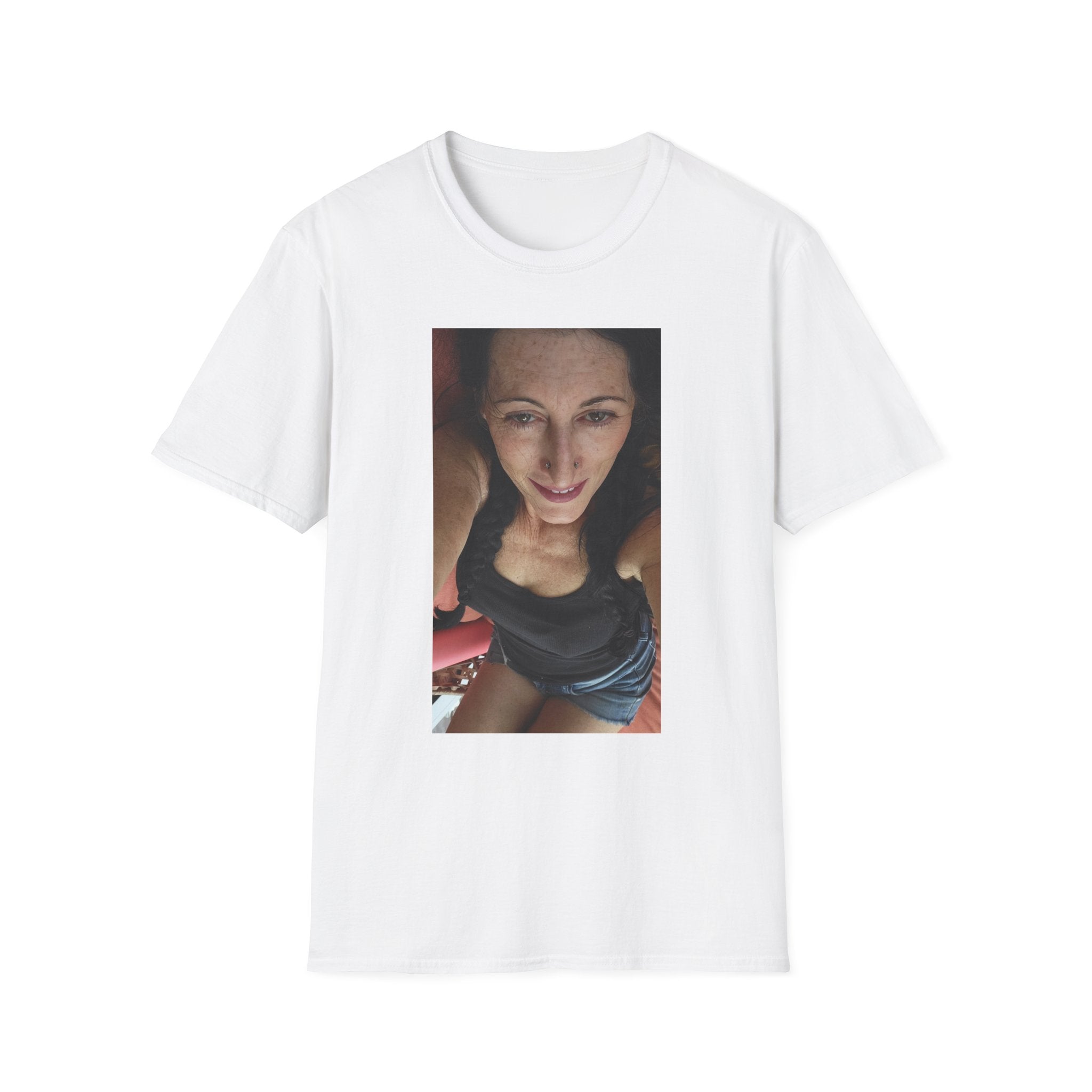 Photo Print T-Shirt — Personalized Selfie Portrait Tee