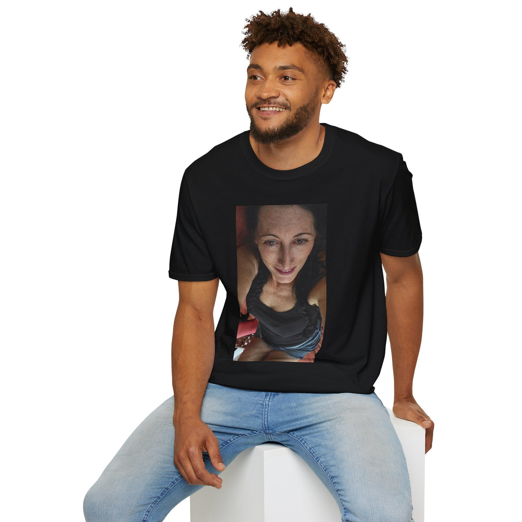 Photo Print T-Shirt — Personalized Selfie Portrait Tee
