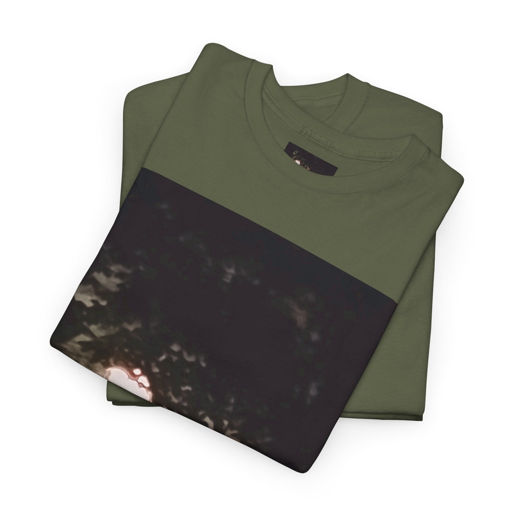 Full MoonTree Graphic Tee — Night Sky Photography Shirt