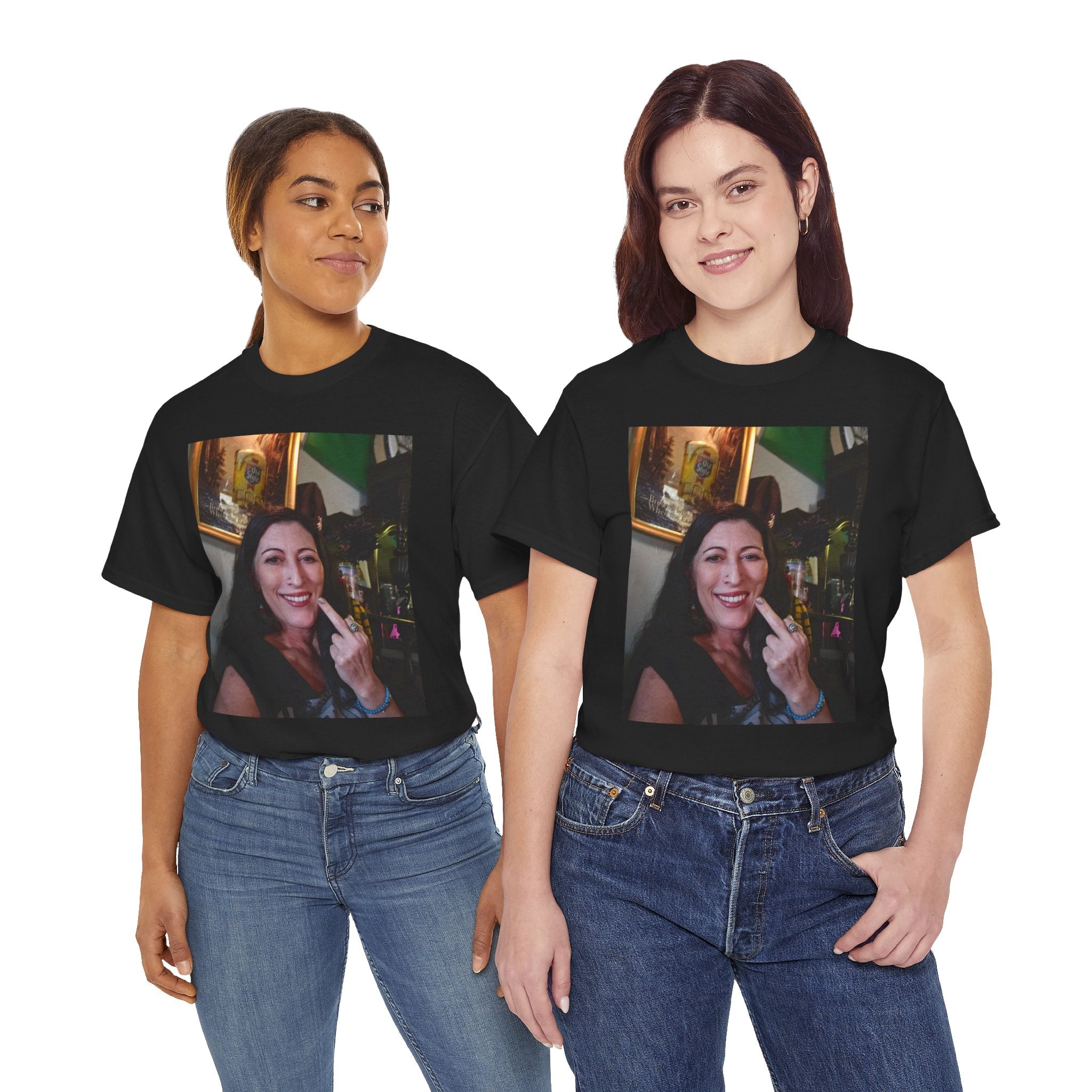 Photo Portrait Tee — Casual Personalized Graphic T‑Shirt