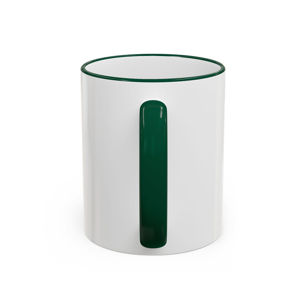 Retro Film Room Accent Rim Mug — 'Moving Forward' Graphic Coffee Cup (11oz/15oz)