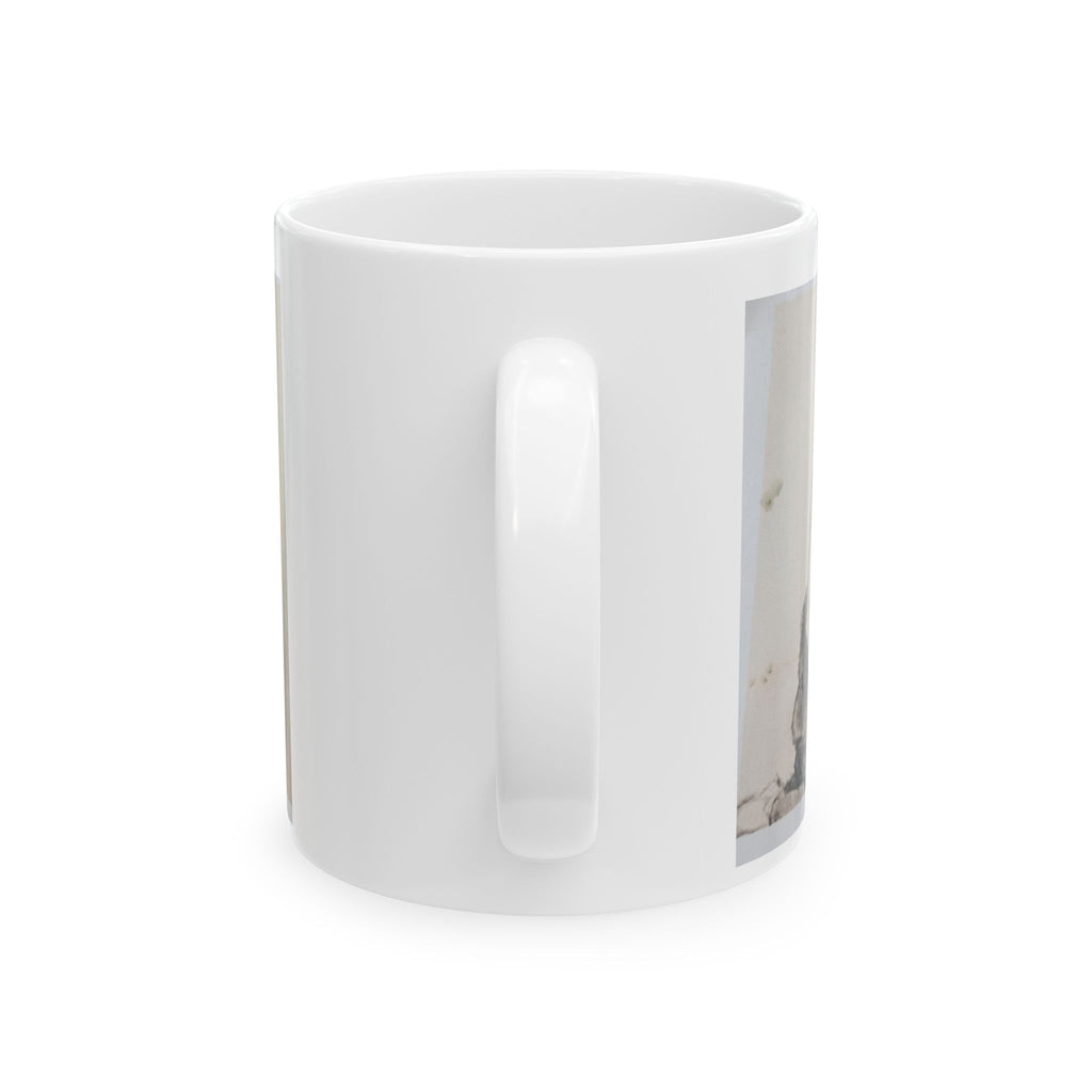Sketch Art Mug — Vintage Figurative Pencil Drawing Coffee Cup (11oz/15oz)