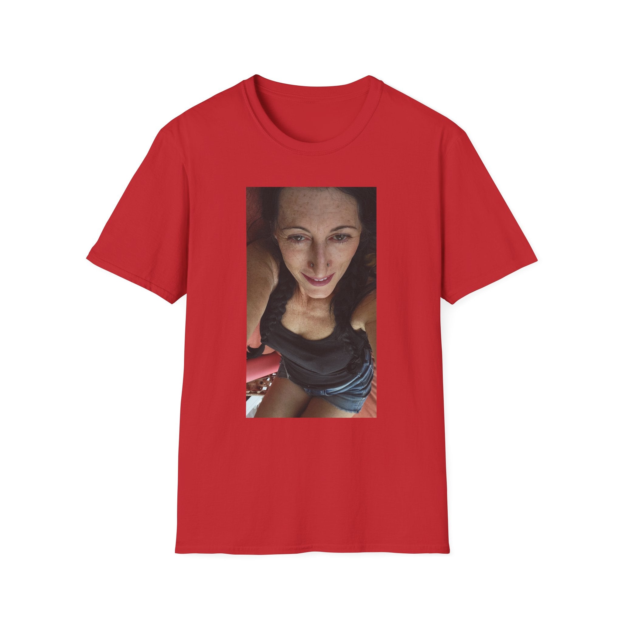 Photo Print T-Shirt — Personalized Selfie Portrait Tee