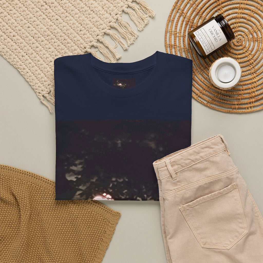 Full MoonTree Graphic Tee — Night Sky Photography Shirt