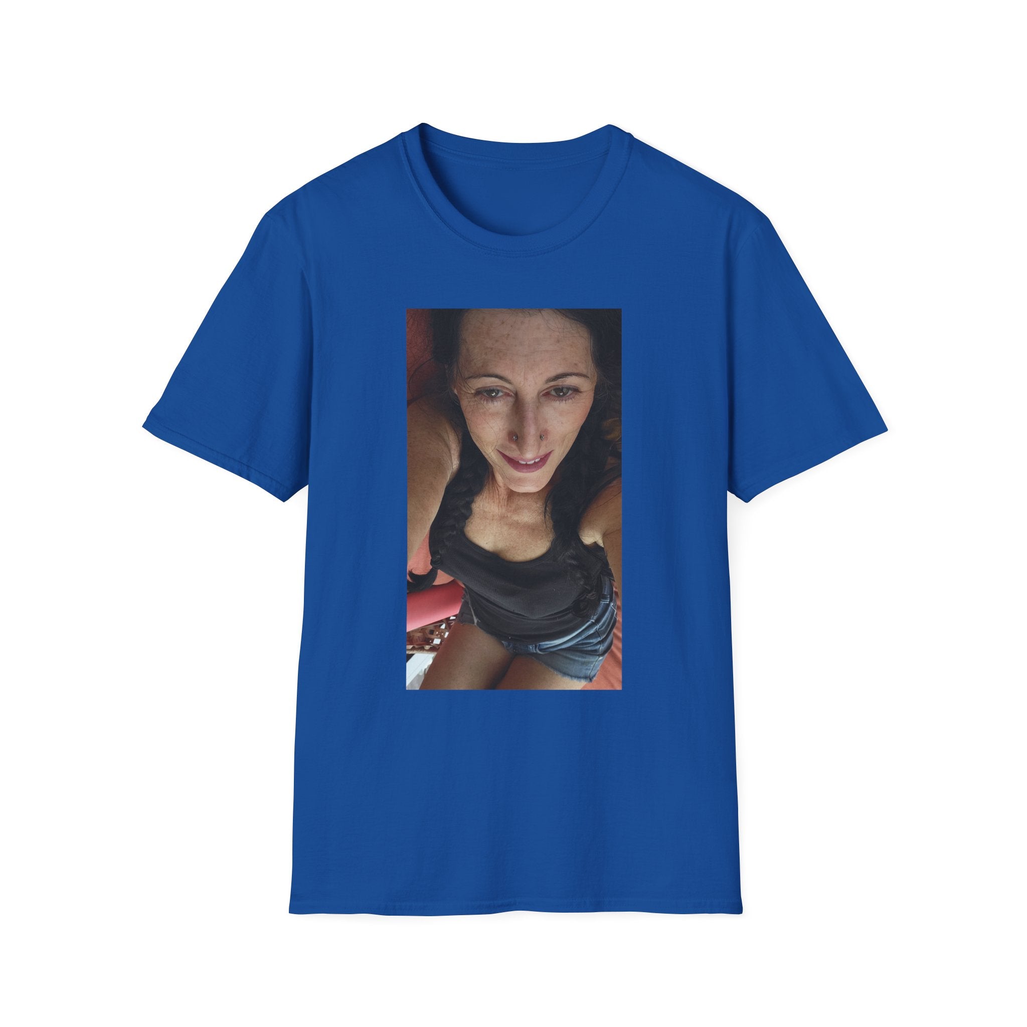Photo Print T-Shirt — Personalized Selfie Portrait Tee