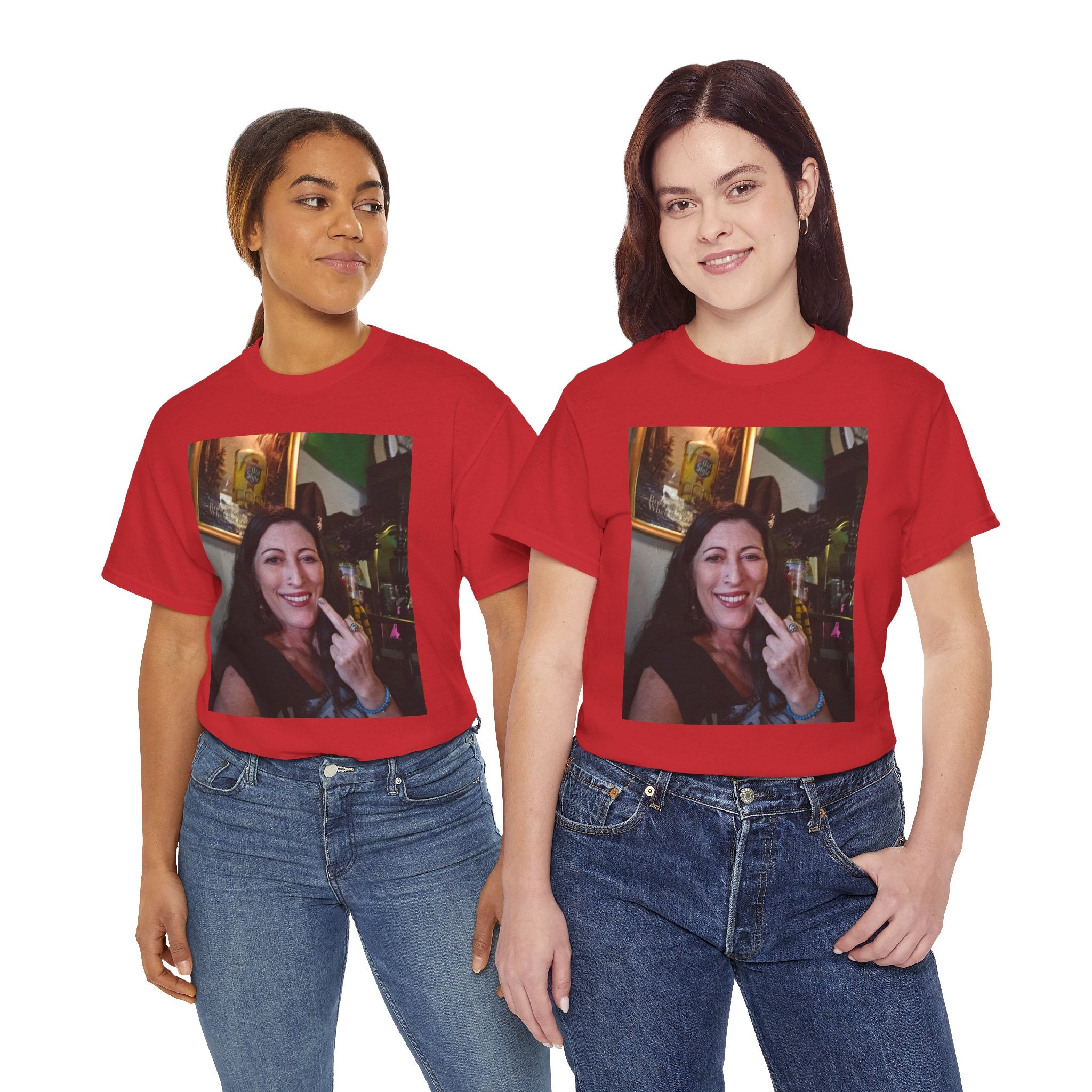Photo Portrait Tee — Casual Personalized Graphic T‑Shirt