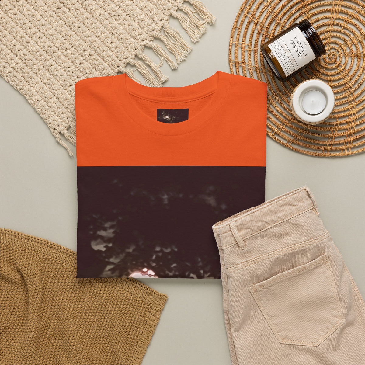 Full MoonTree Graphic Tee — Night Sky Photography Shirt