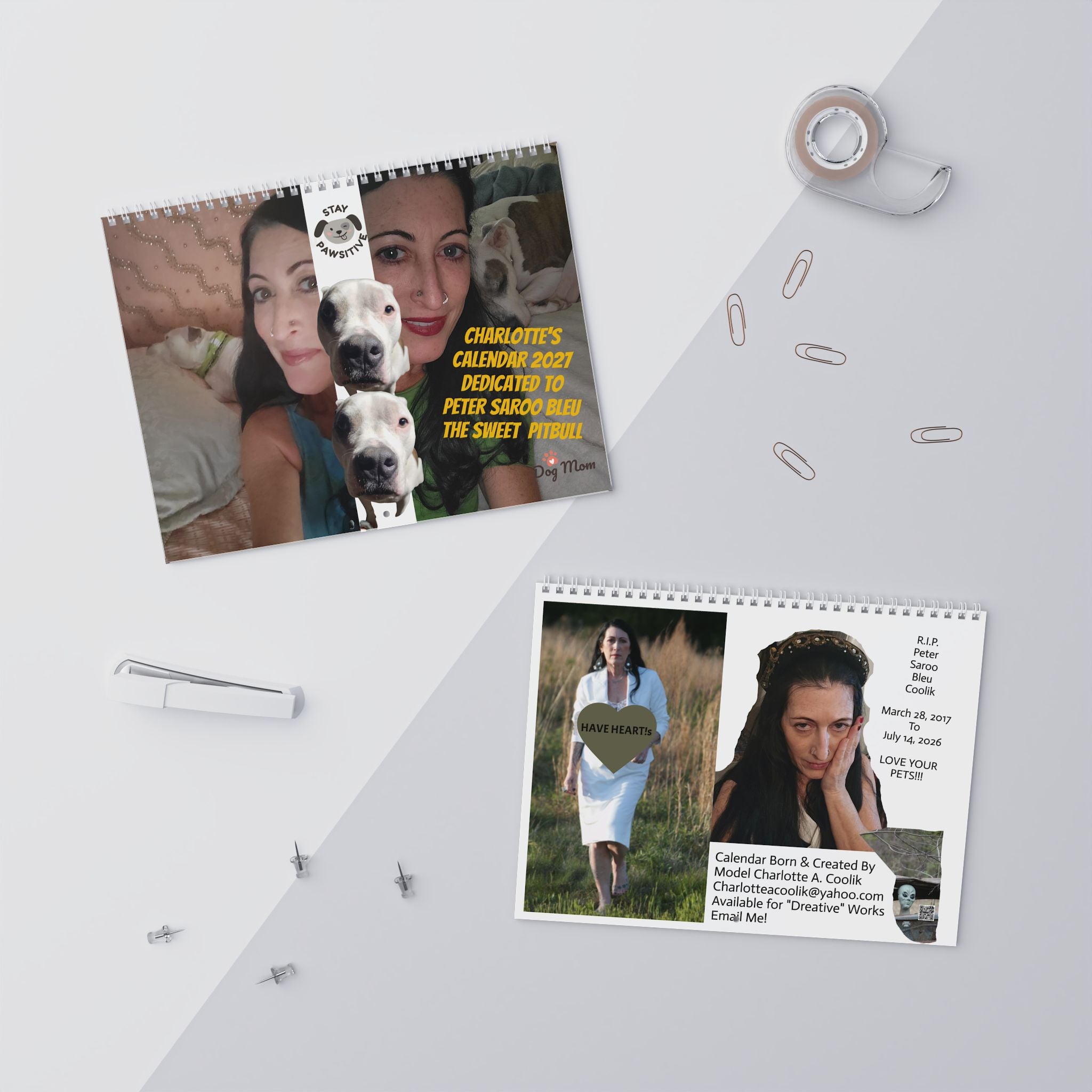 Copy of 2027 Motivational Wall Calendar — "Let It Be A GREAT NEW 2027 AHEAD"