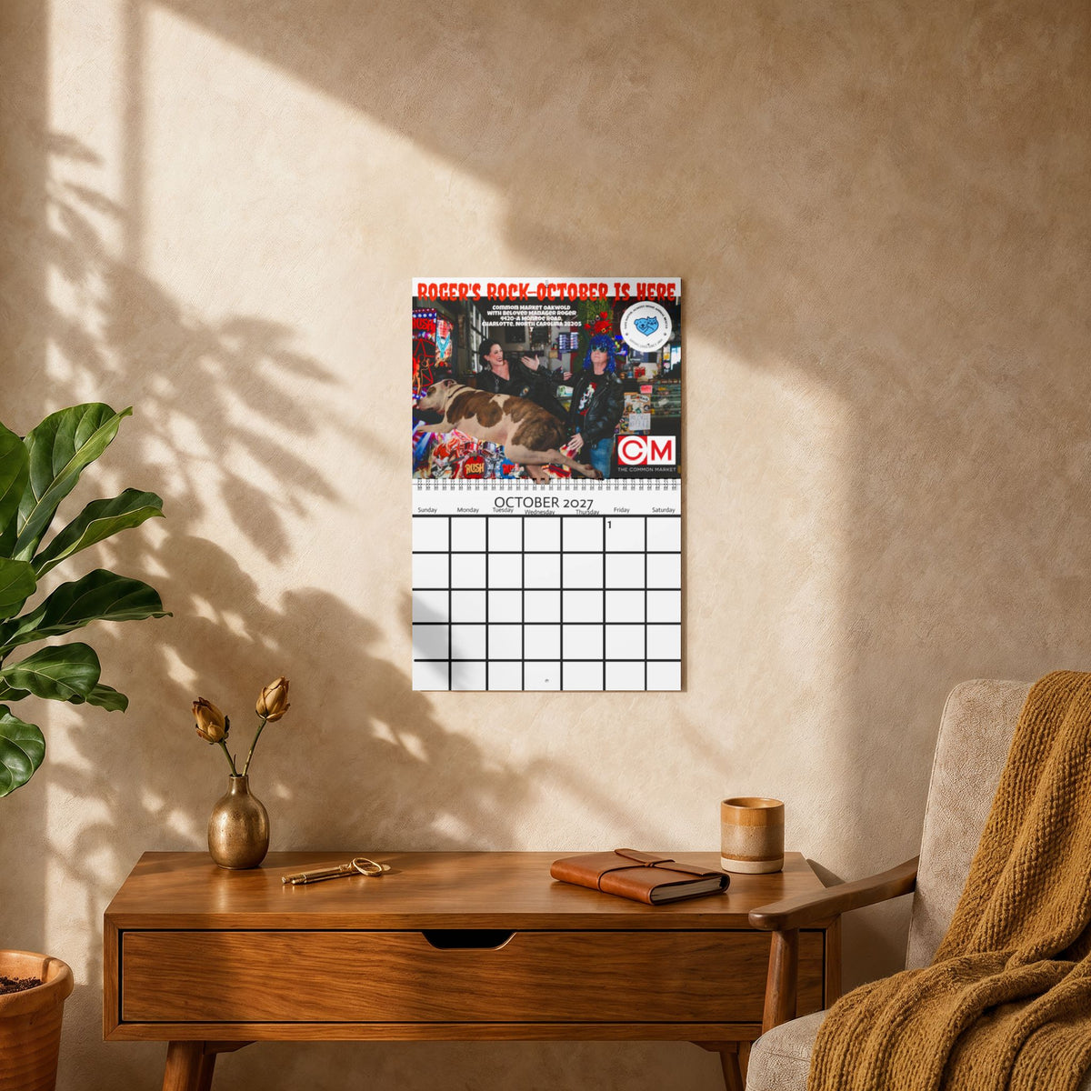 Copy of 2027 Motivational Wall Calendar — "Let It Be A GREAT NEW 2027 AHEAD"