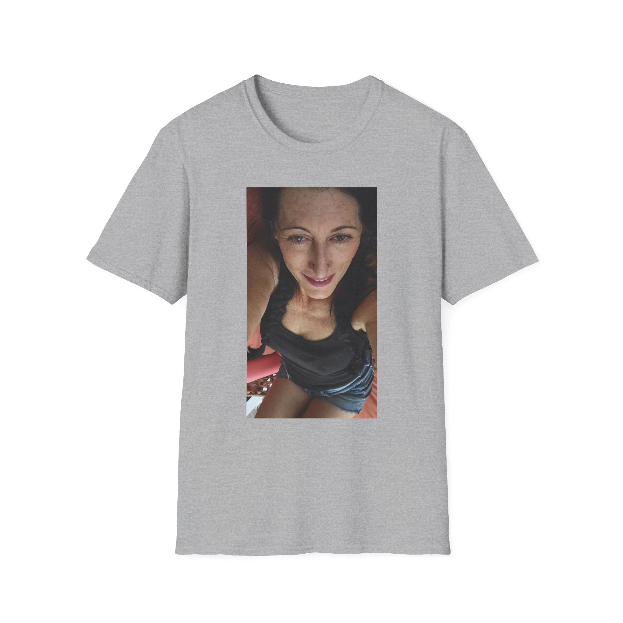 Photo Print T-Shirt — Personalized Selfie Portrait Tee