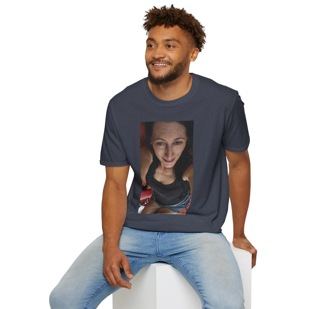 Photo Print T-Shirt — Personalized Selfie Portrait Tee