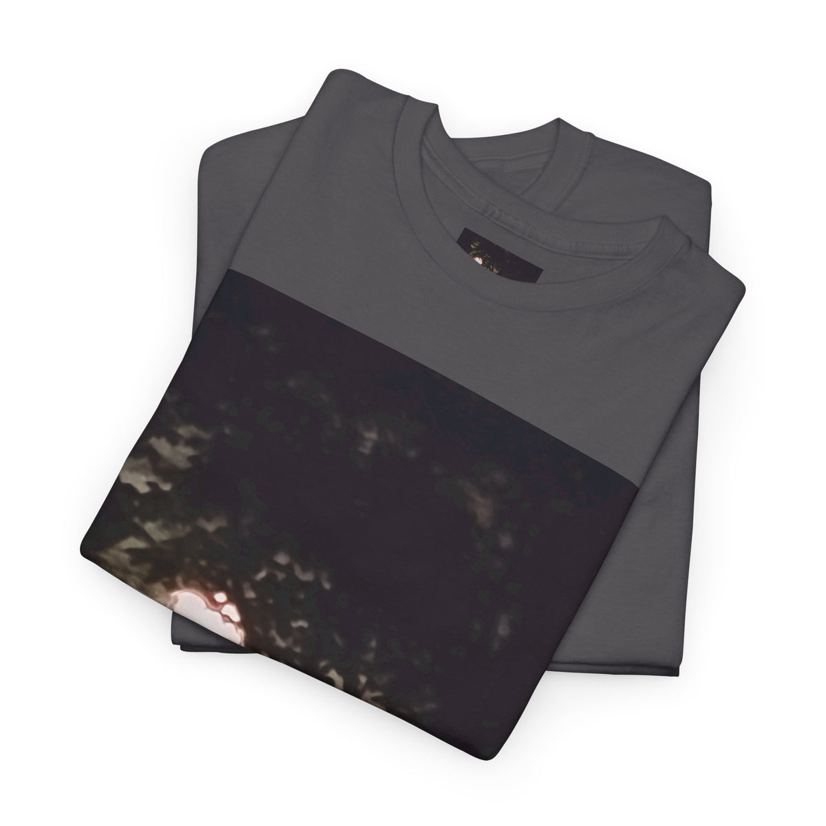 Full MoonTree Graphic Tee — Night Sky Photography Shirt