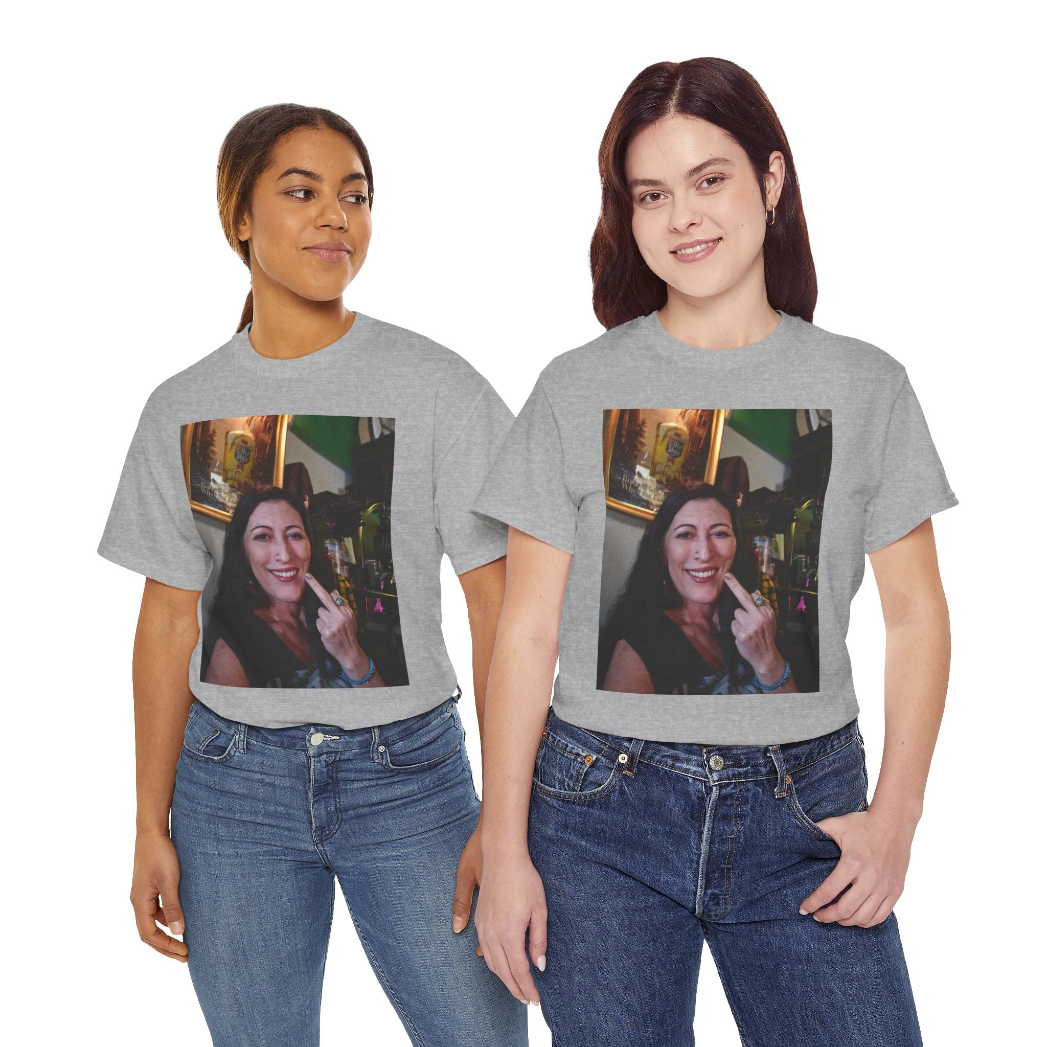 Photo Portrait Tee — Casual Personalized Graphic T‑Shirt