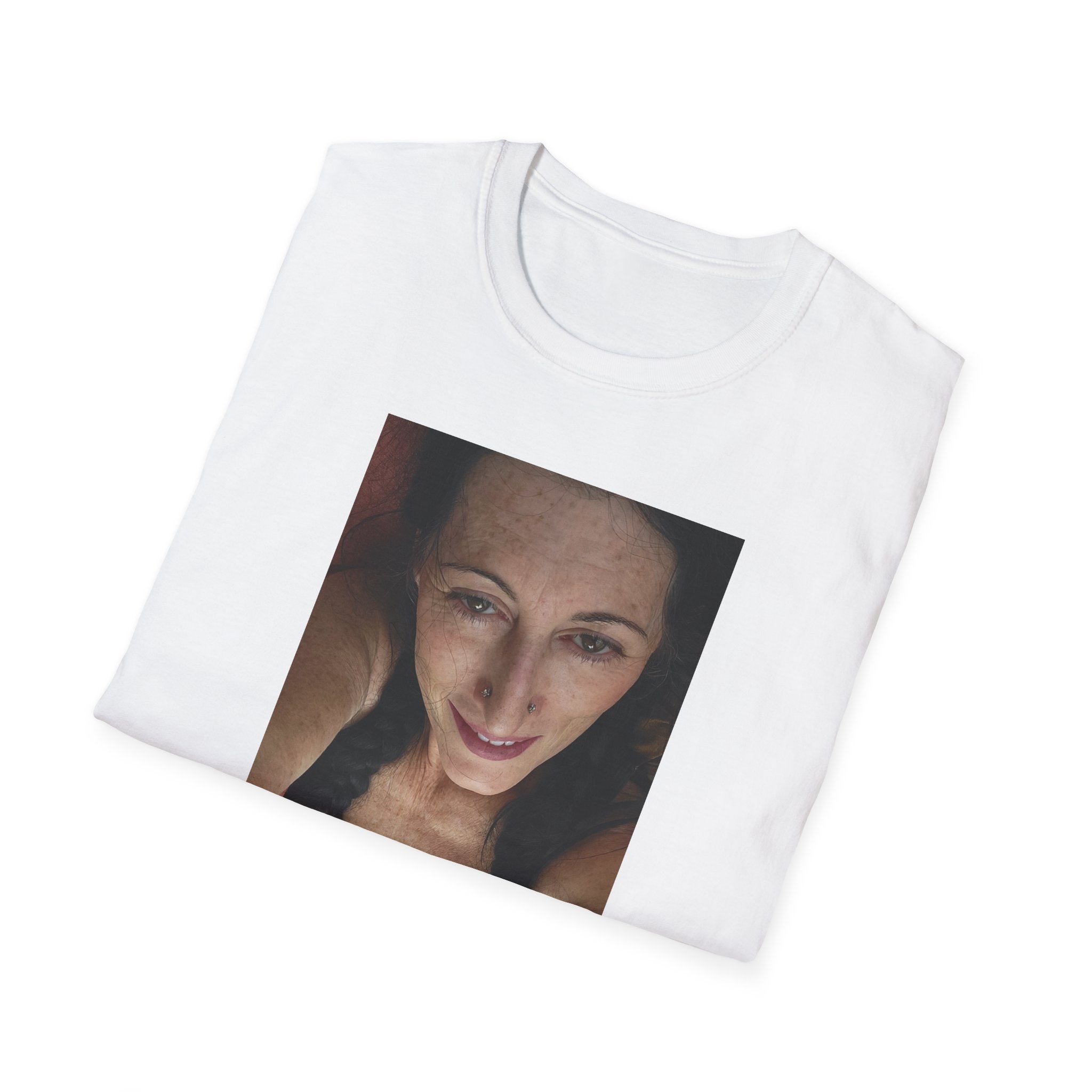 Photo Print T-Shirt — Personalized Selfie Portrait Tee
