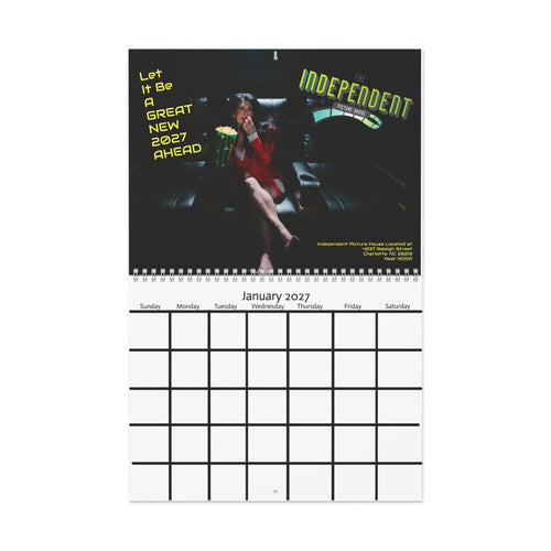 2027 Motivational Wall Calendar — "Let It Be A GREAT NEW 2027 AHEAD"