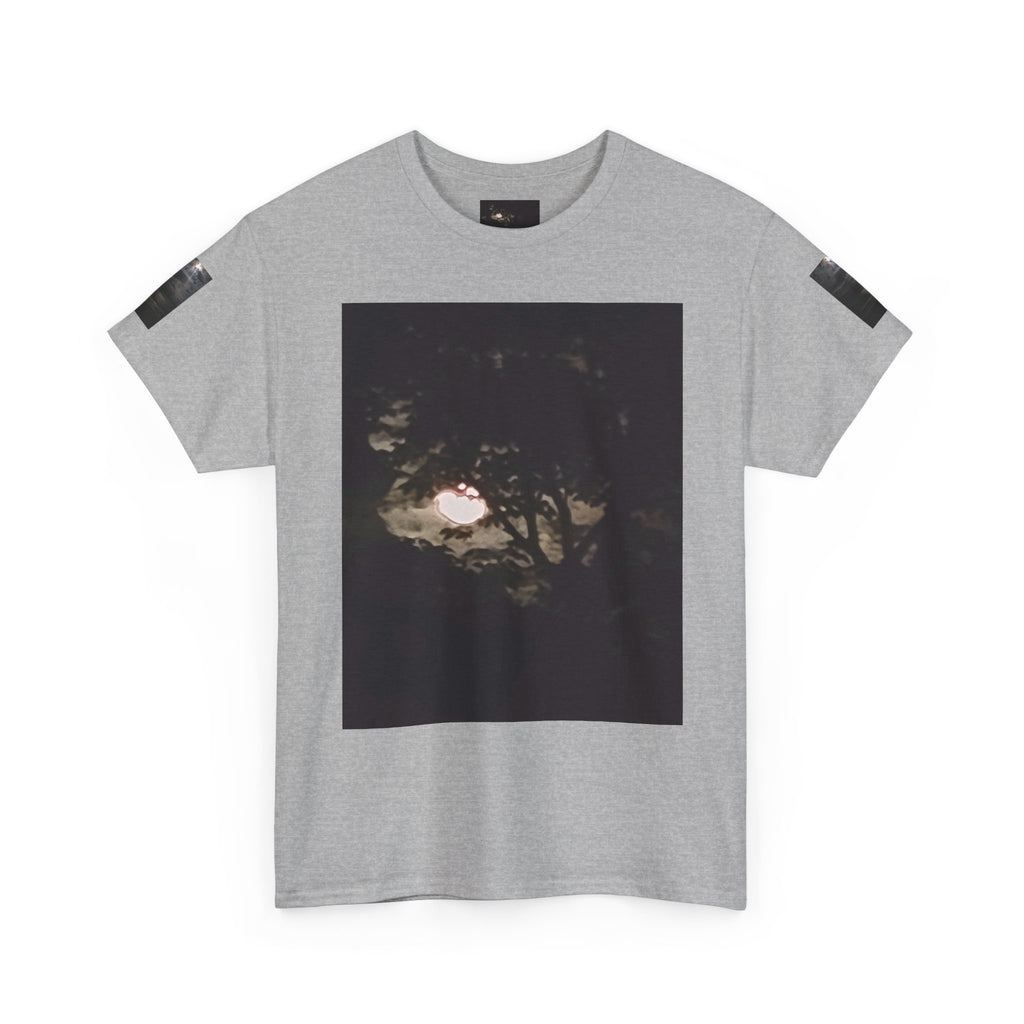 Full MoonTree Graphic Tee — Night Sky Photography Shirt