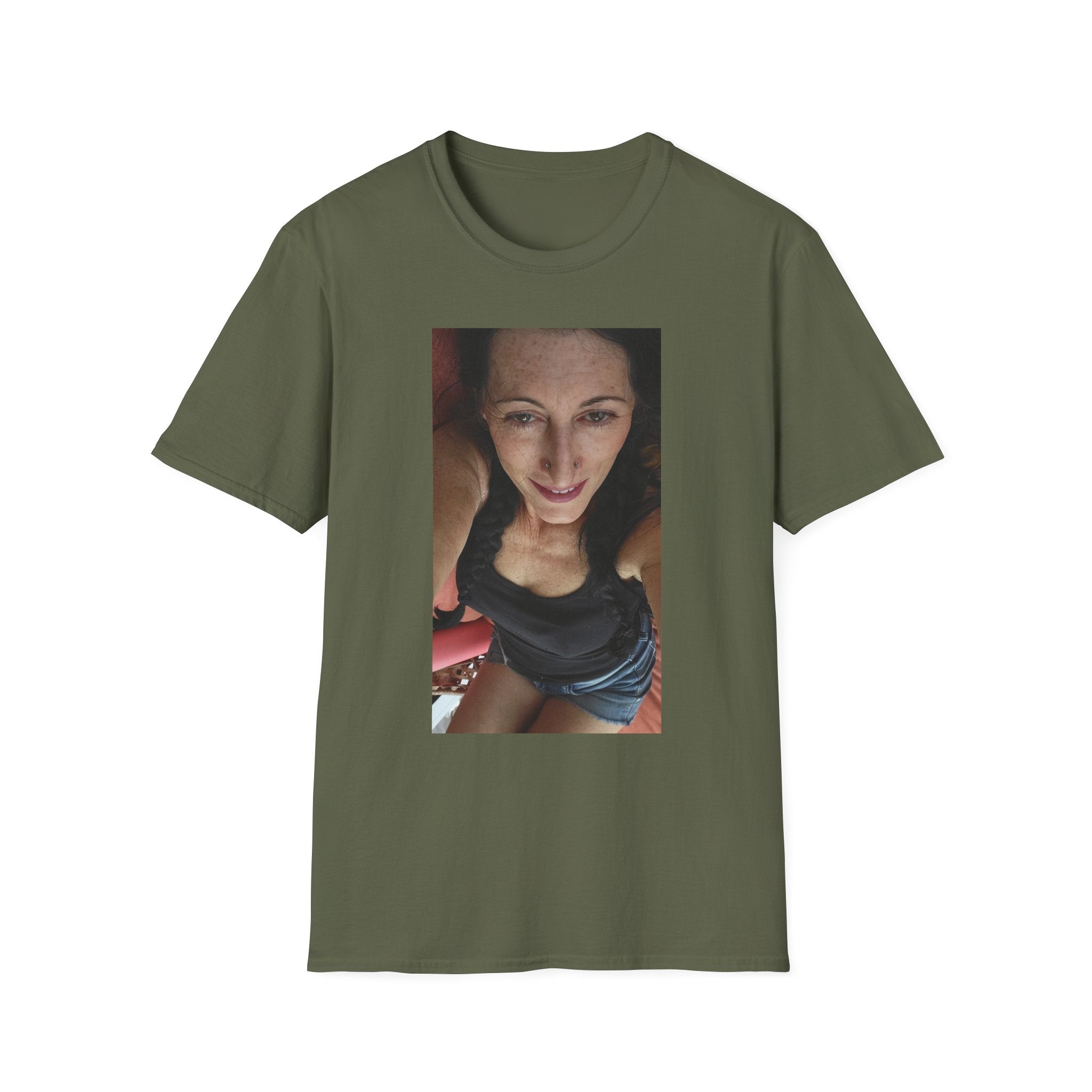 Photo Print T-Shirt — Personalized Selfie Portrait Tee
