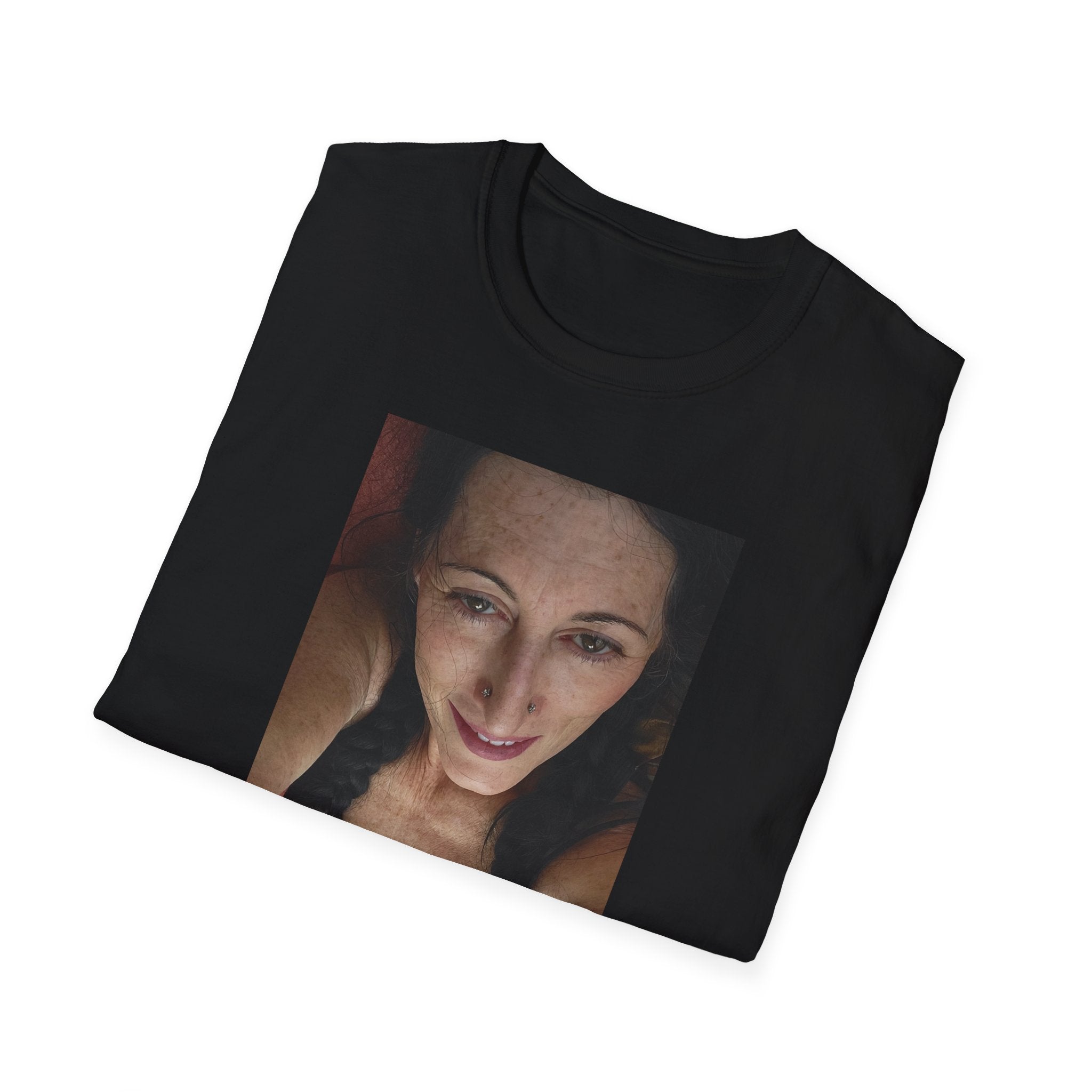 Photo Print T-Shirt — Personalized Selfie Portrait Tee
