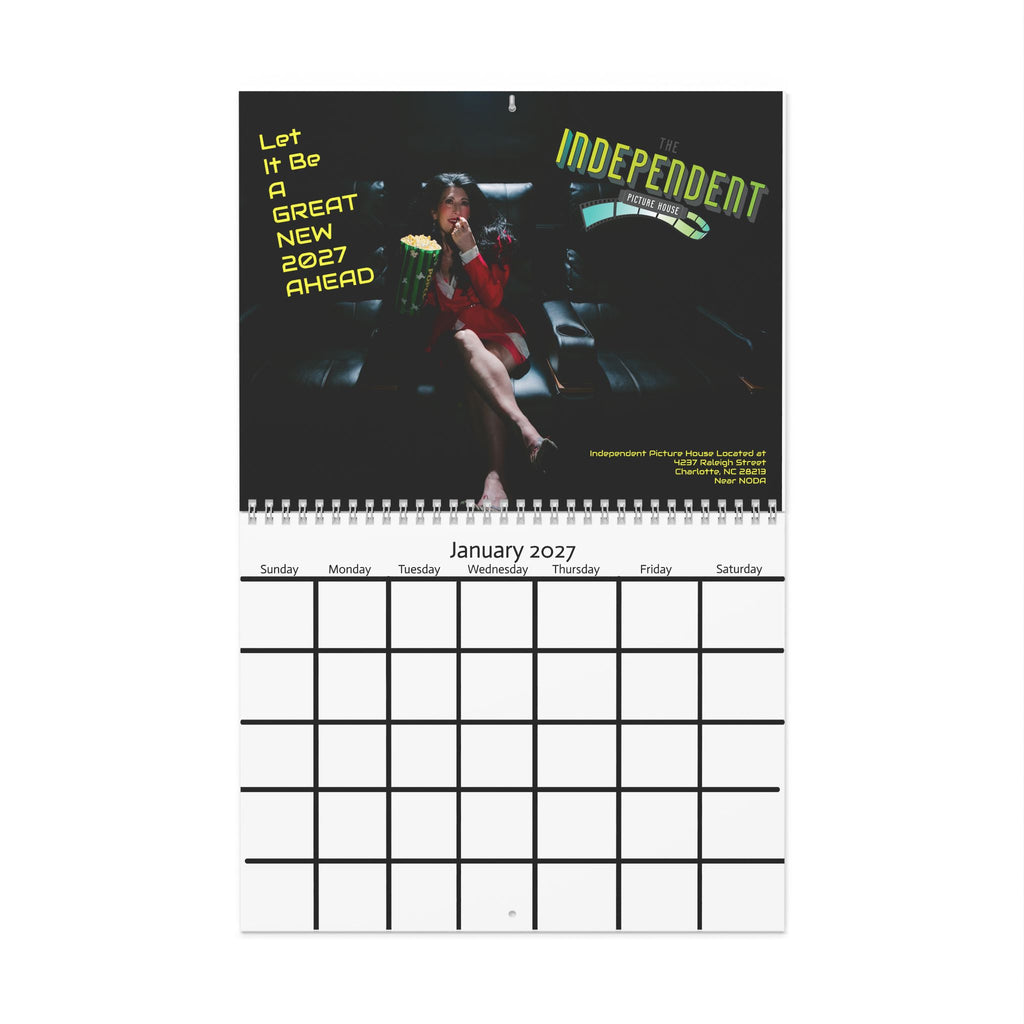 2027 Motivational Wall Calendar — "Let It Be A GREAT NEW 2027 AHEAD"