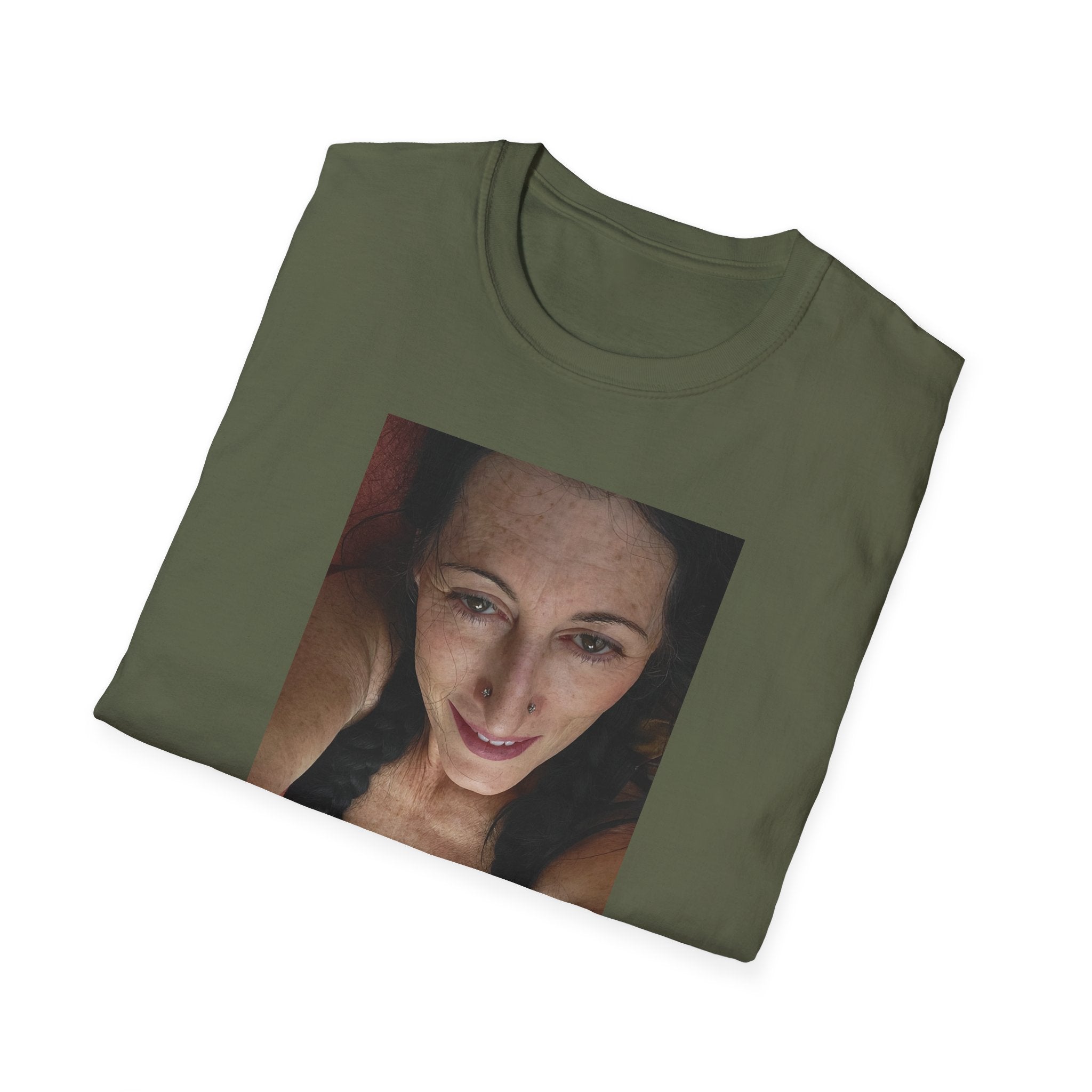 Photo Print T-Shirt — Personalized Selfie Portrait Tee
