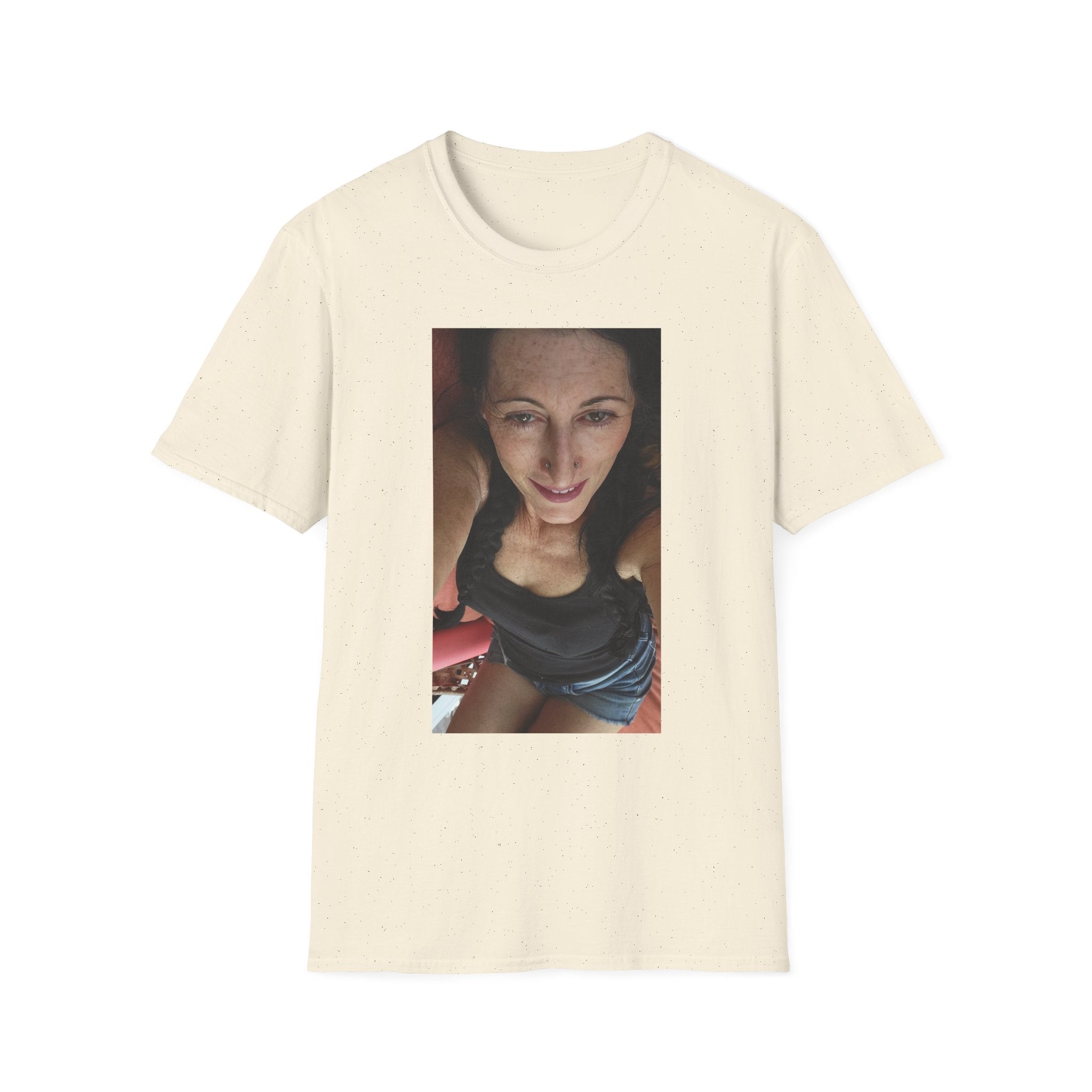 Photo Print T-Shirt — Personalized Selfie Portrait Tee