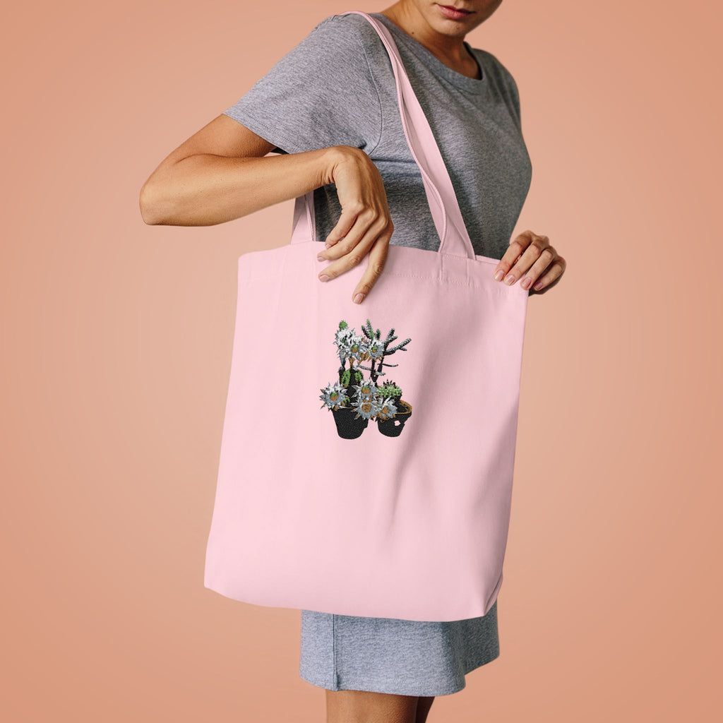 Bloomin' Cactus Cotton Tote — Gift Bag