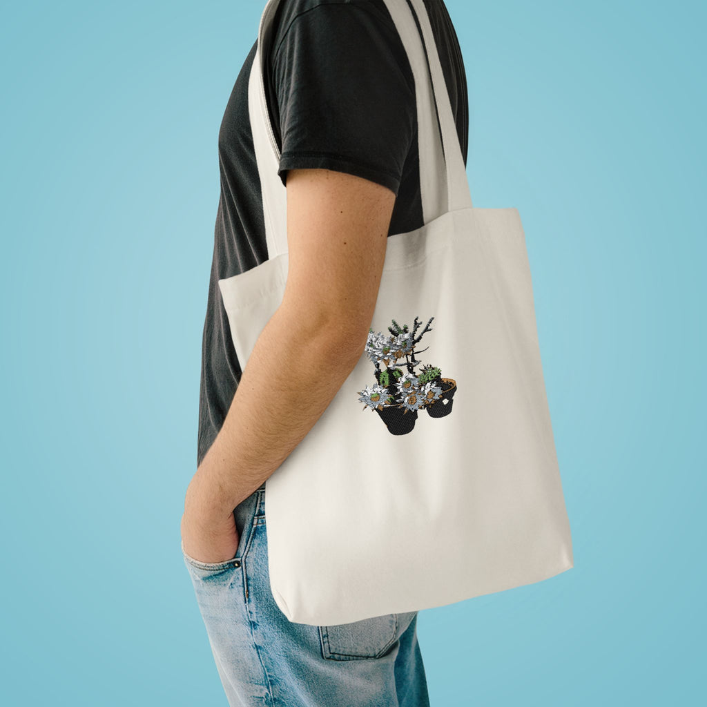 Bloomin' Cactus Cotton Tote — Gift Bag