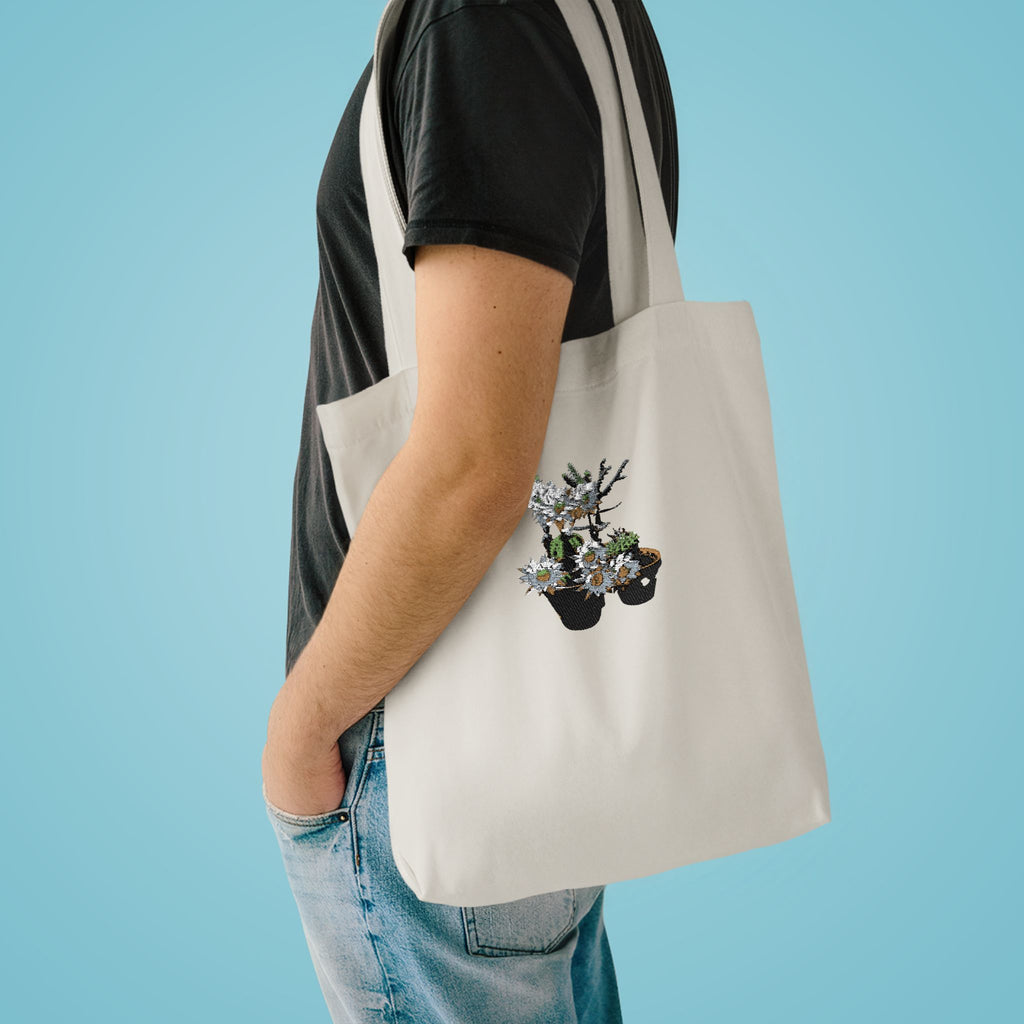 Bloomin' Cactus Cotton Tote — Gift Bag