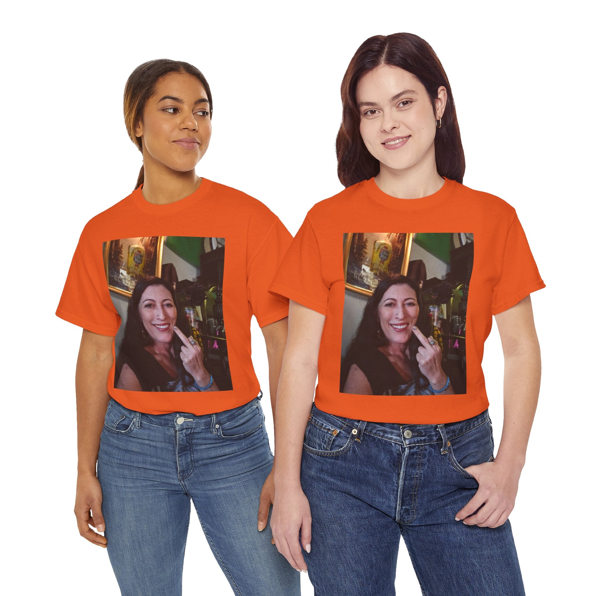 Photo Portrait Tee — Casual Personalized Graphic T‑Shirt