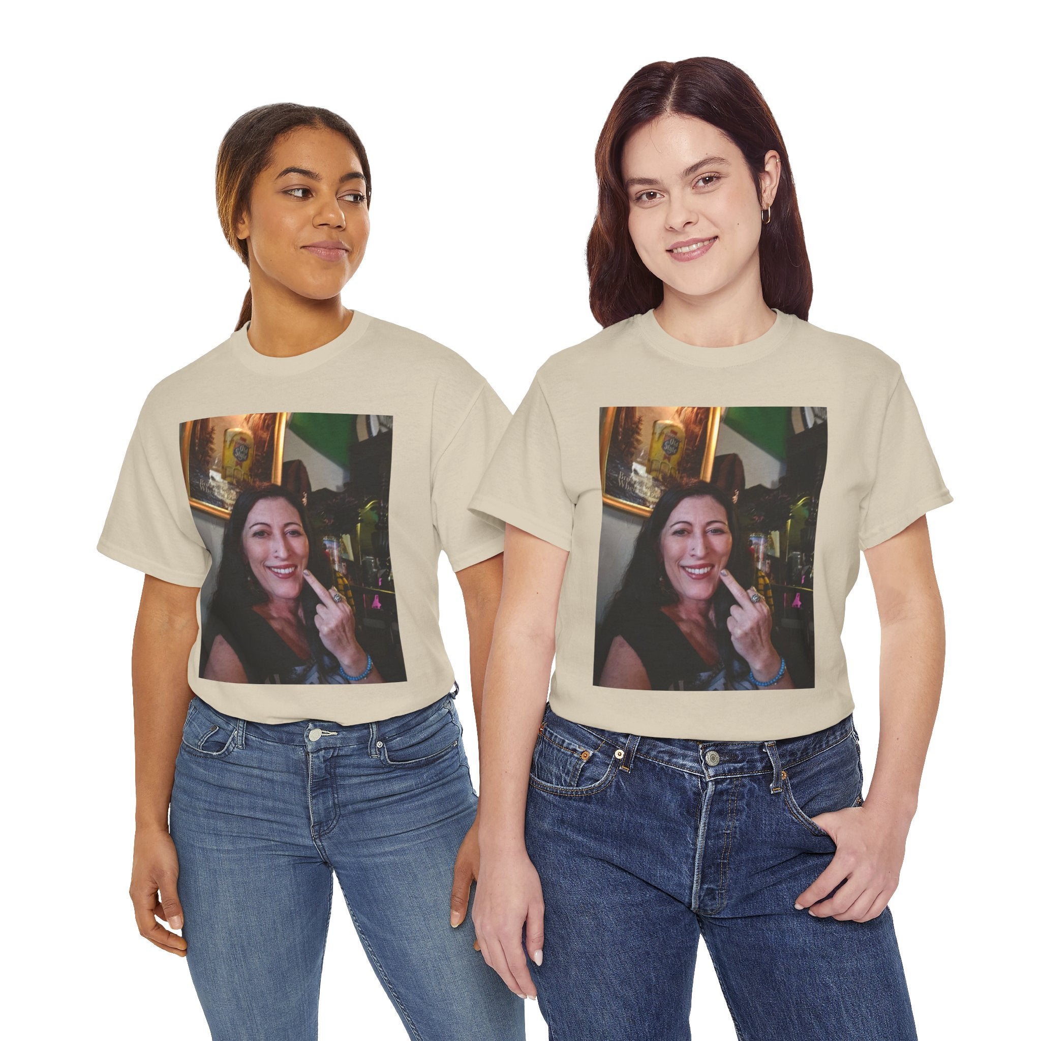 Photo Portrait Tee — Casual Personalized Graphic T‑Shirt