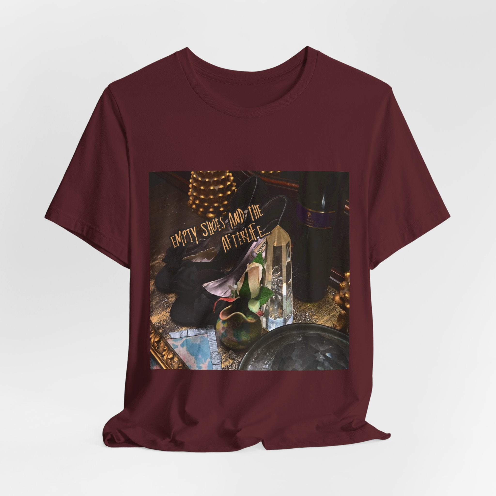 Mystic Altar T‑Shirt — Witchy Crystal & Tarot Vibes
