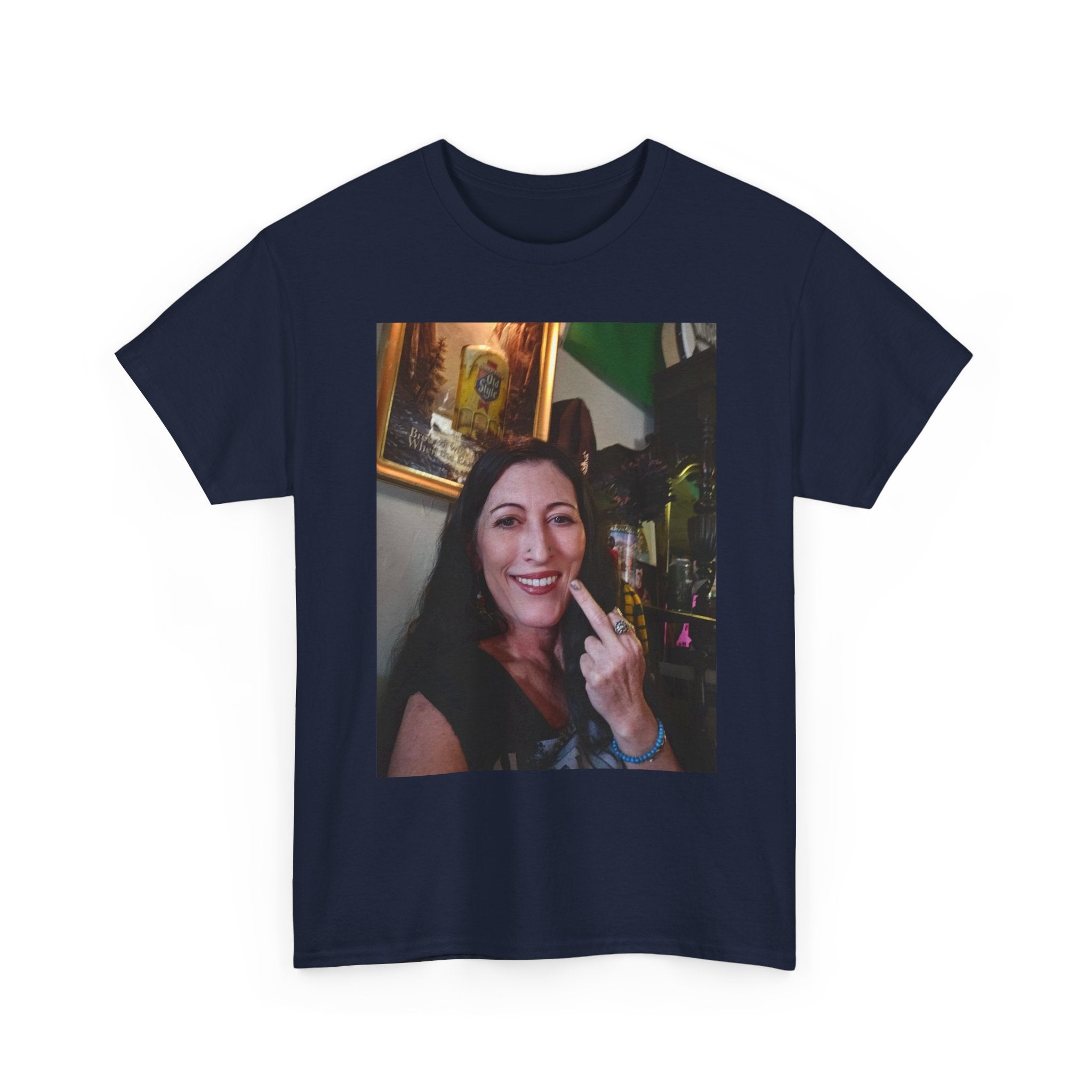 Photo Portrait Tee — Casual Personalized Graphic T‑Shirt