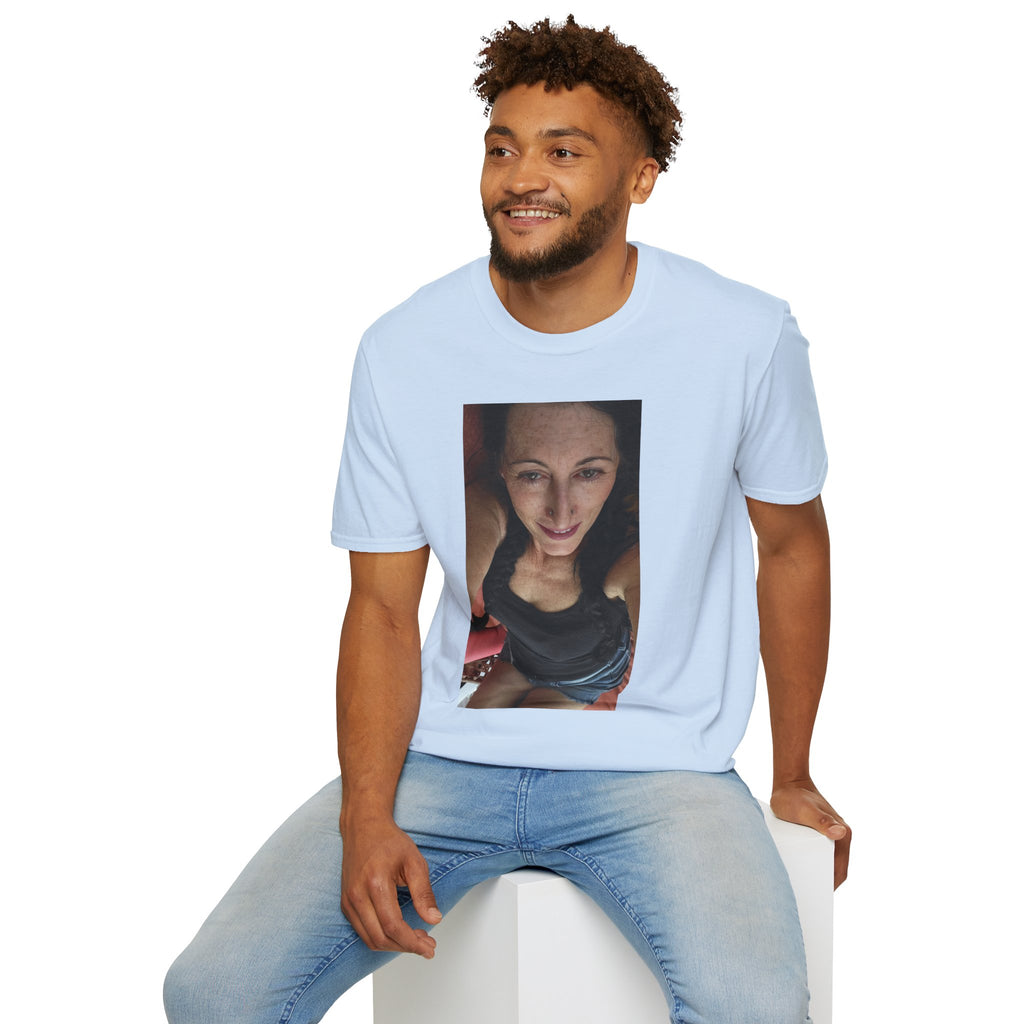 Photo Print T-Shirt — Personalized Selfie Portrait Tee