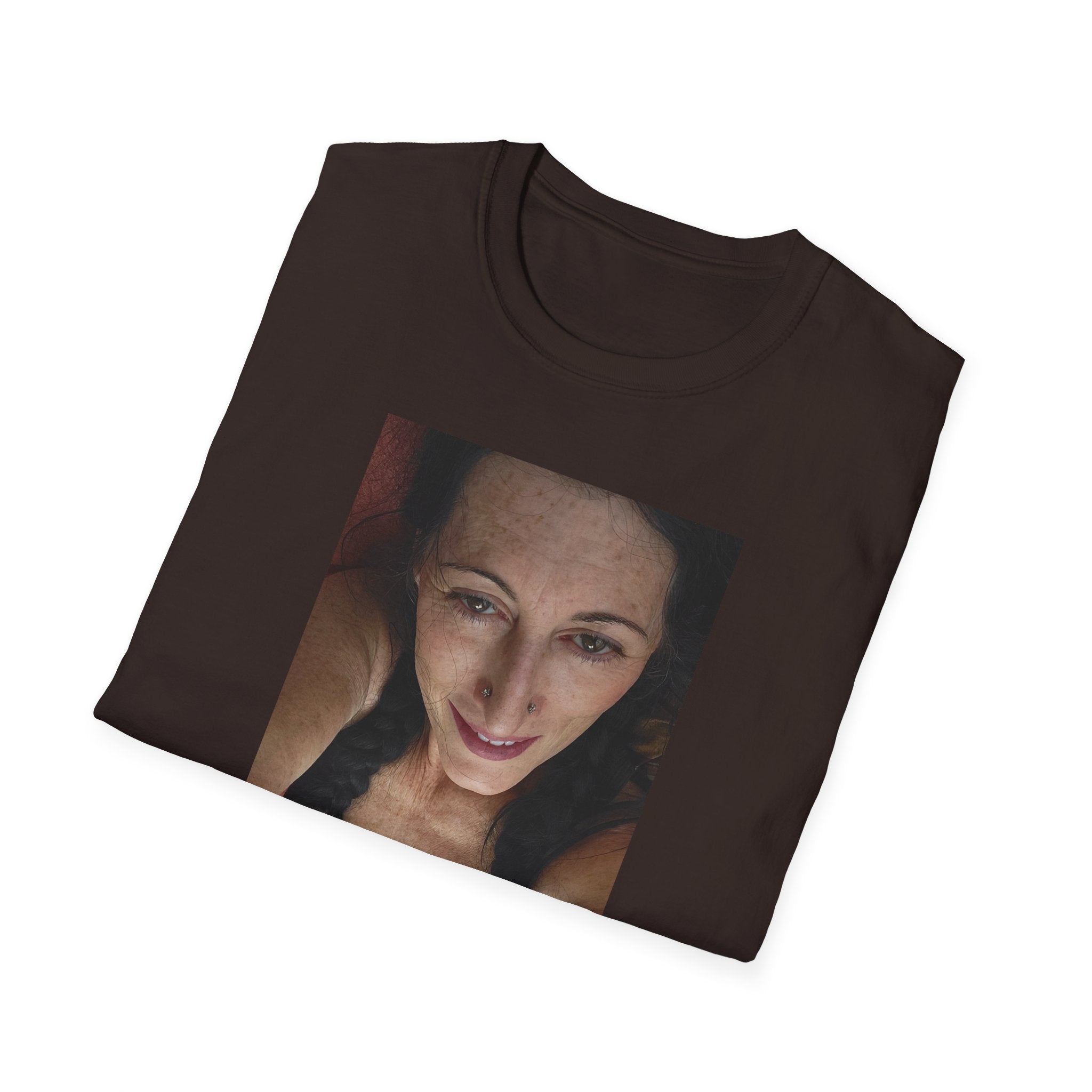 Photo Print T-Shirt — Personalized Selfie Portrait Tee