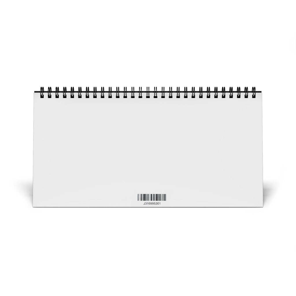 2027 Pin-Up Desk Calendar – Spiral-Bound New Year Photo Grid