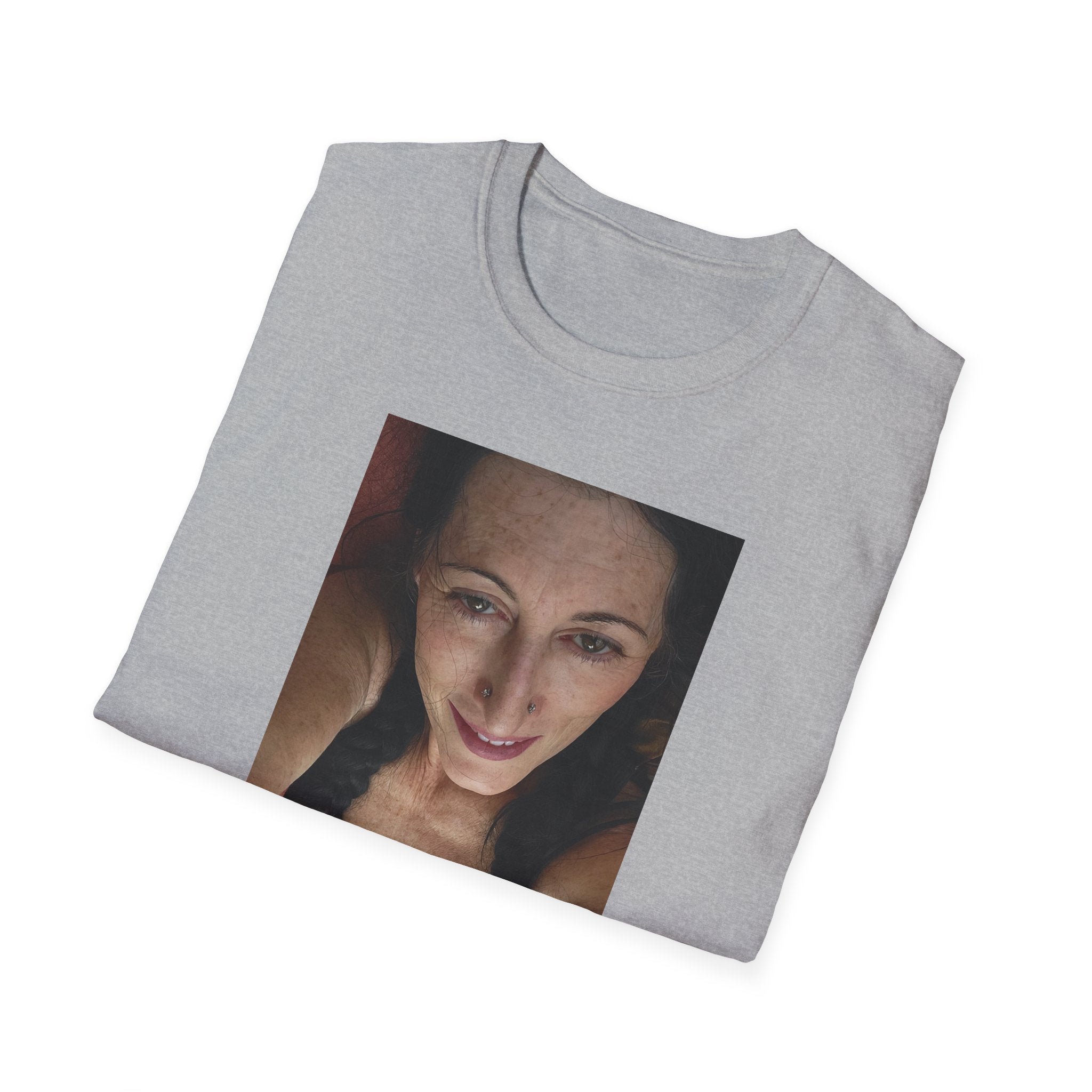 Photo Print T-Shirt — Personalized Selfie Portrait Tee