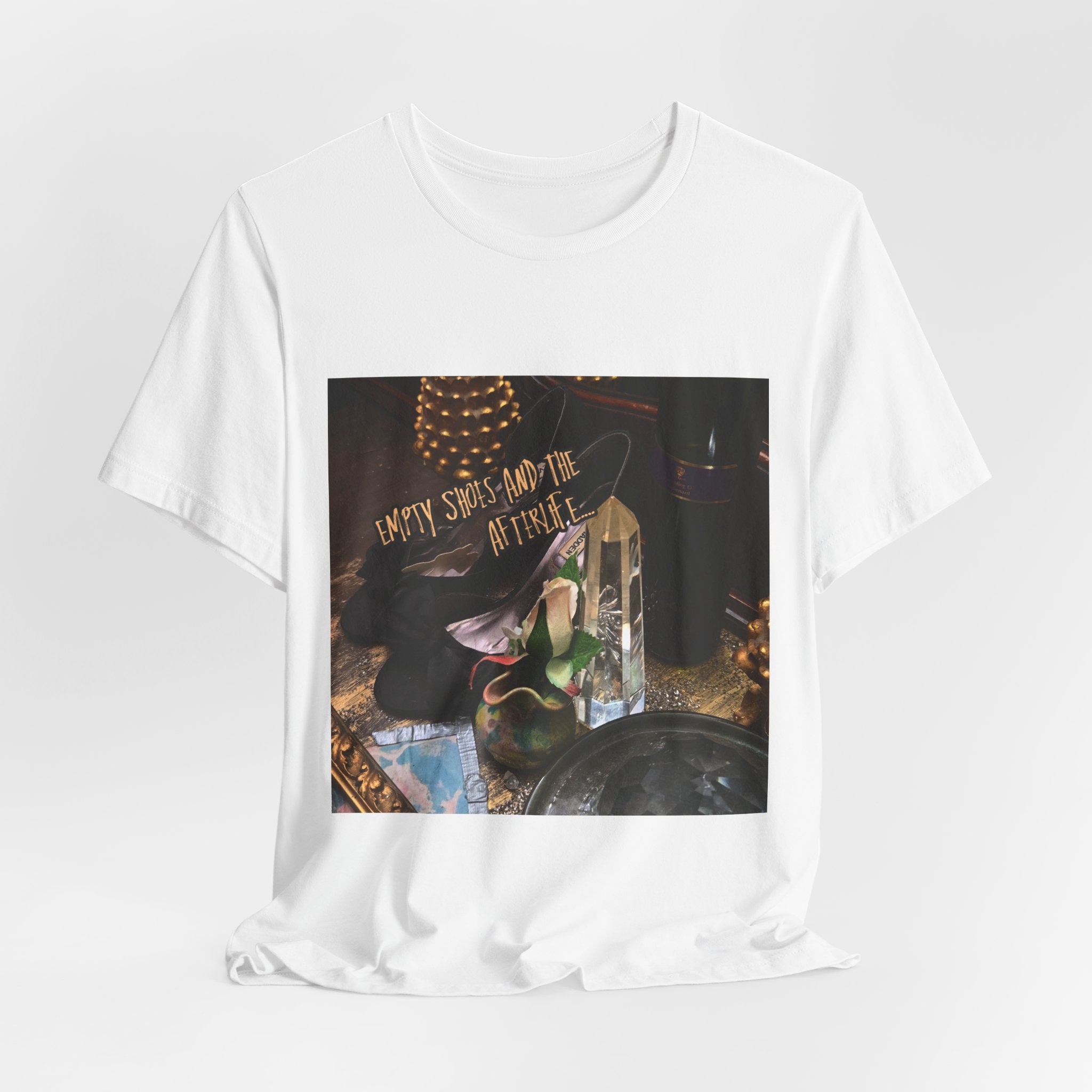Mystic Altar T‑Shirt — Witchy Crystal & Tarot Vibes
