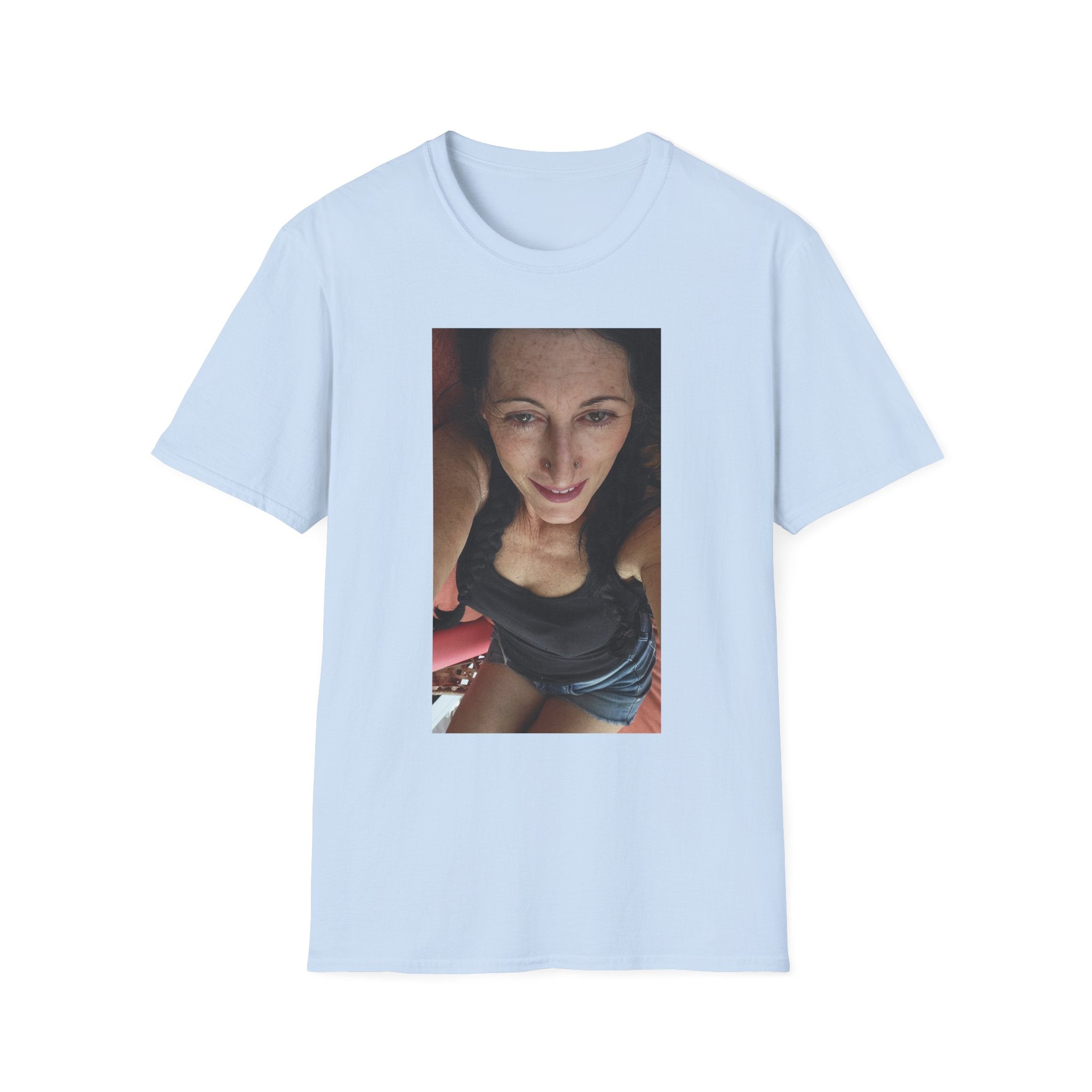 Photo Print T-Shirt — Personalized Selfie Portrait Tee
