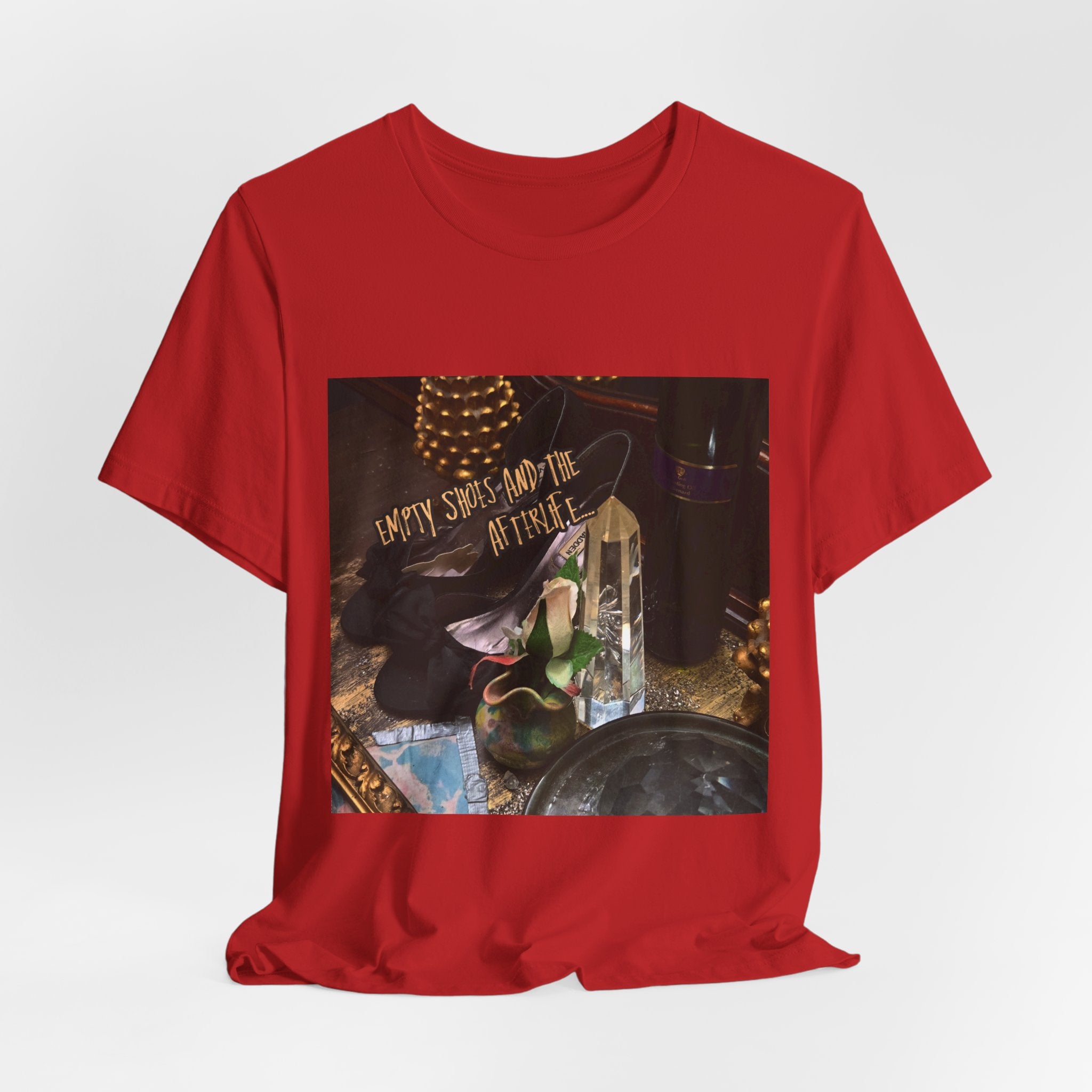 Mystic Altar T‑Shirt — Witchy Crystal & Tarot Vibes