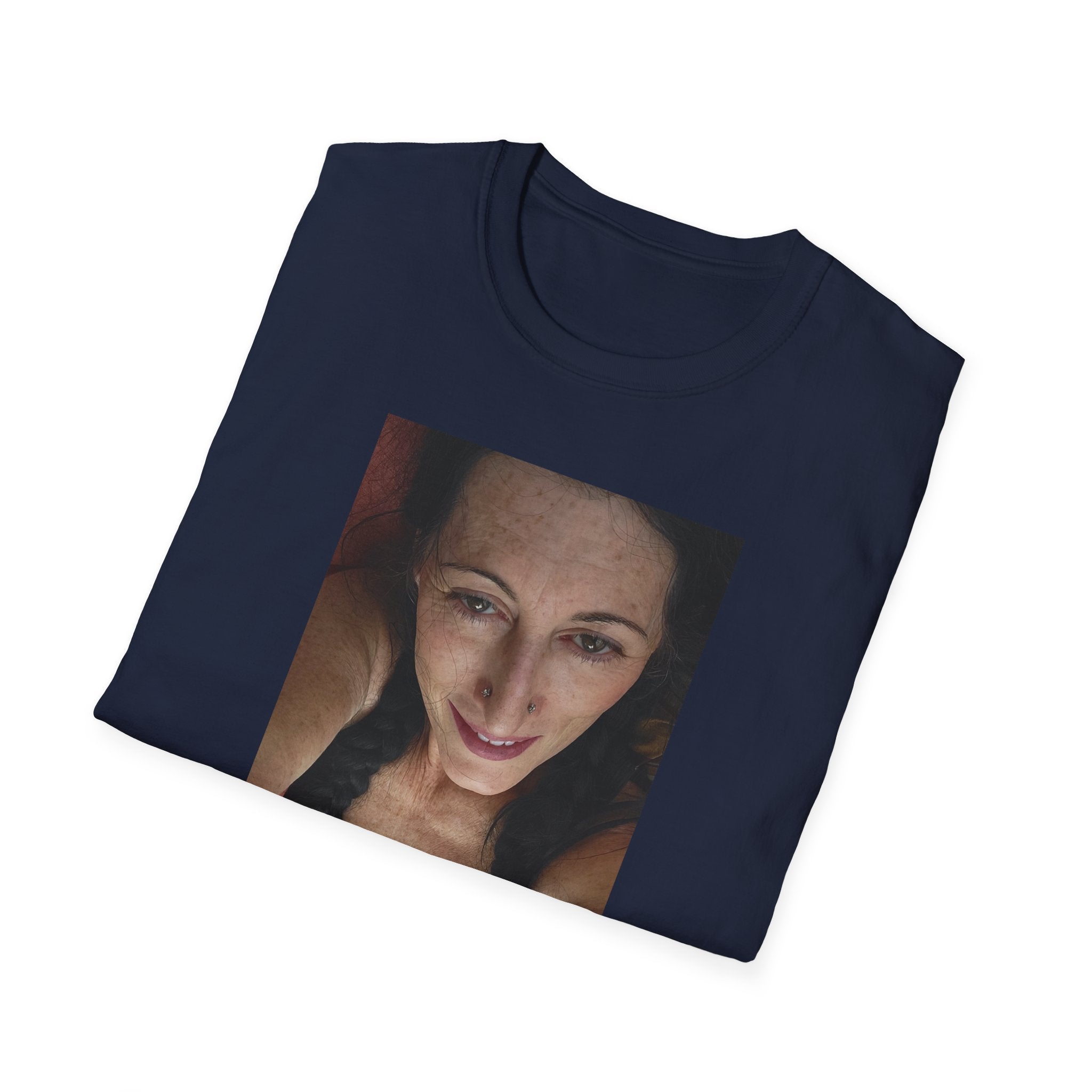 Photo Print T-Shirt — Personalized Selfie Portrait Tee