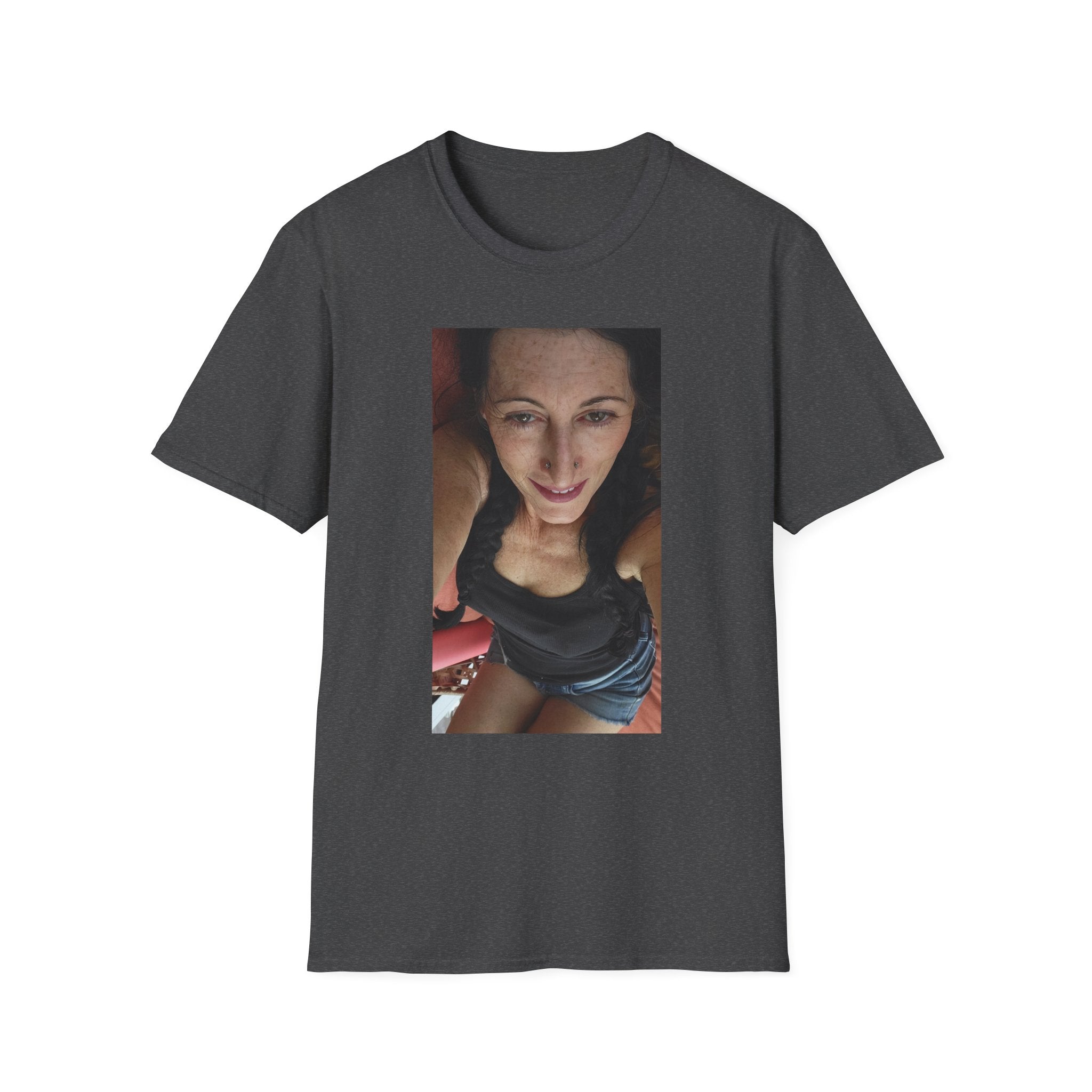 Photo Print T-Shirt — Personalized Selfie Portrait Tee