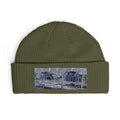 Bonnie and Clyde Parked Cars Rustic Scenery Cuff Beanie