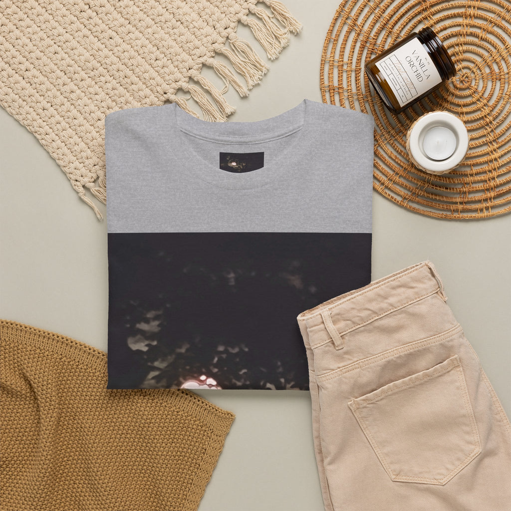 Full MoonTree Graphic Tee — Night Sky Photography Shirt