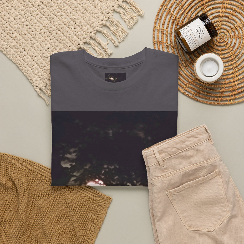 Full MoonTree Graphic Tee — Night Sky Photography Shirt