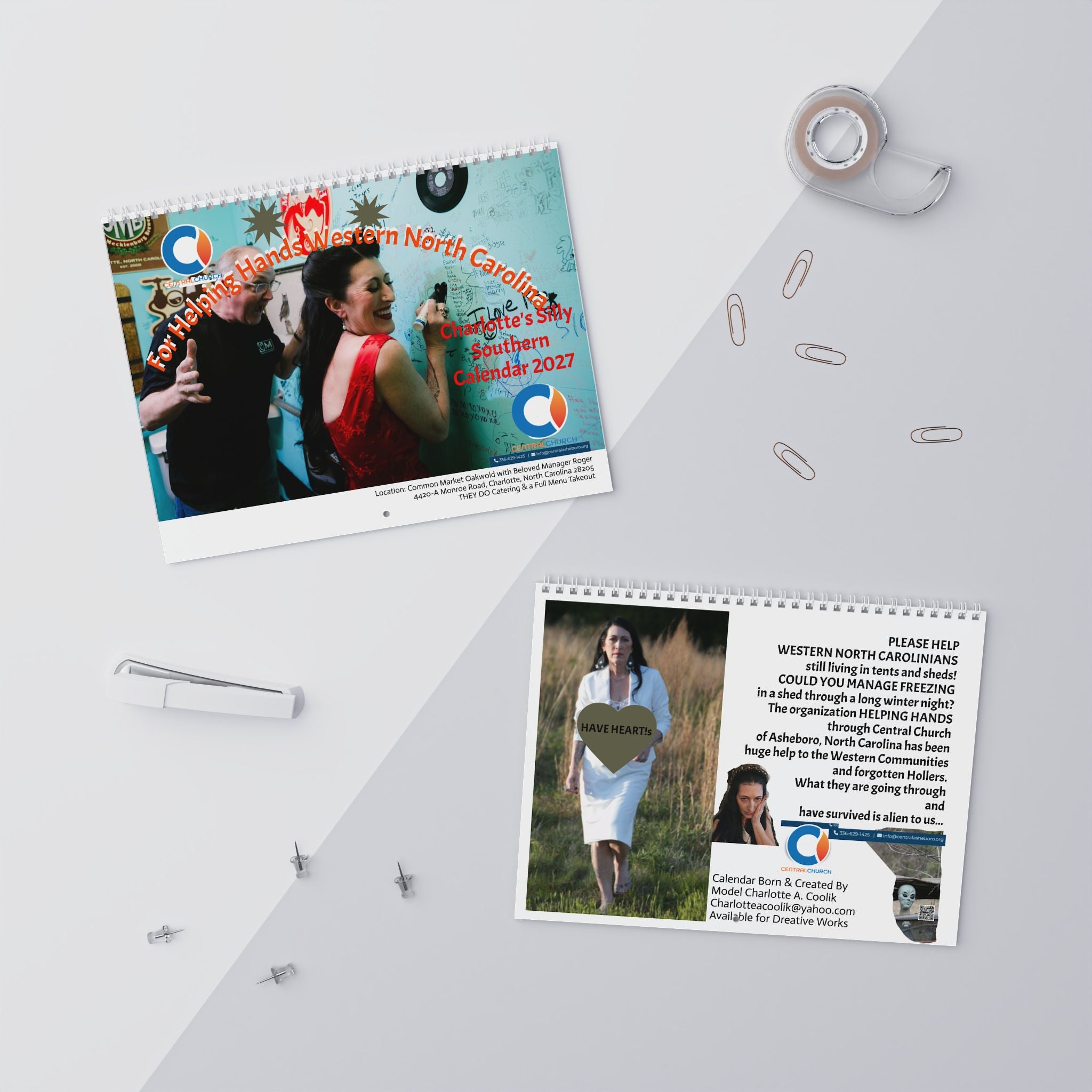 2027 Motivational Wall Calendar — "Let It Be A GREAT NEW 2027 AHEAD"